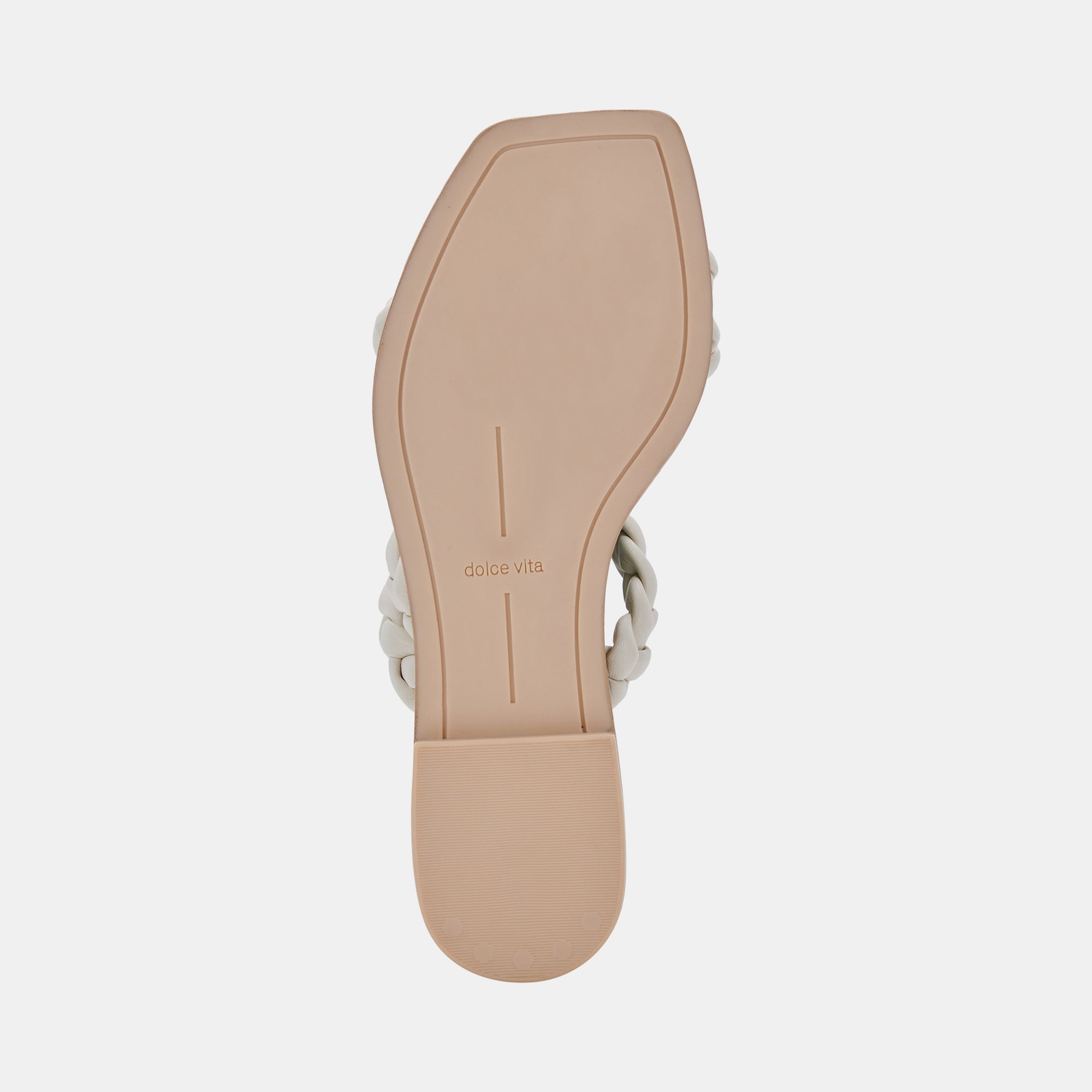 IMAN WIDE SANDALS IVORY STELLA - re:vita
