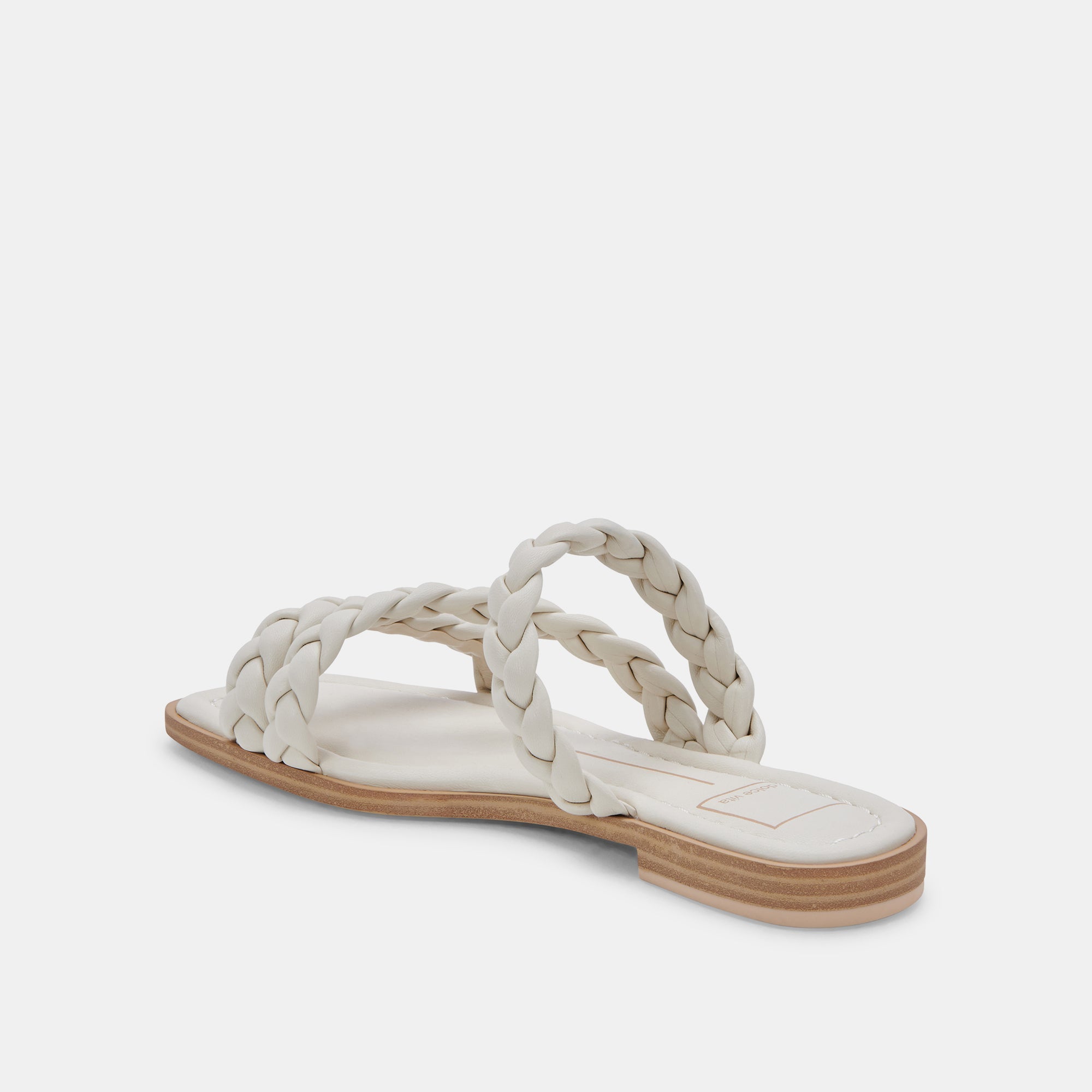 IMAN WIDE SANDALS IVORY STELLA - re:vita