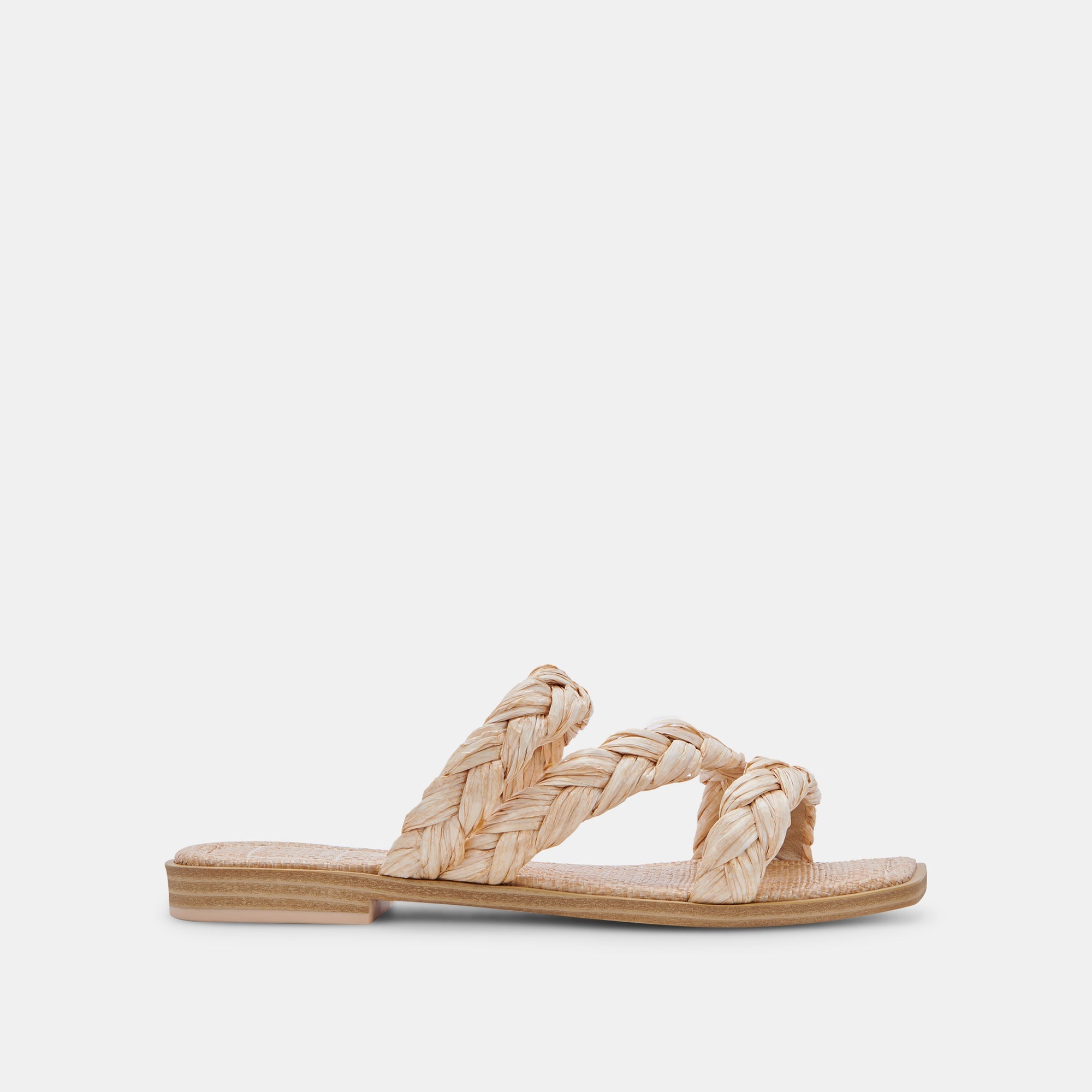 IMAN SANDALS LT NATURAL RAFFIA - re:vita