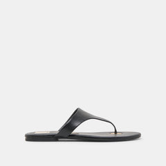KITTLE SANDALS BLACK LEATHER