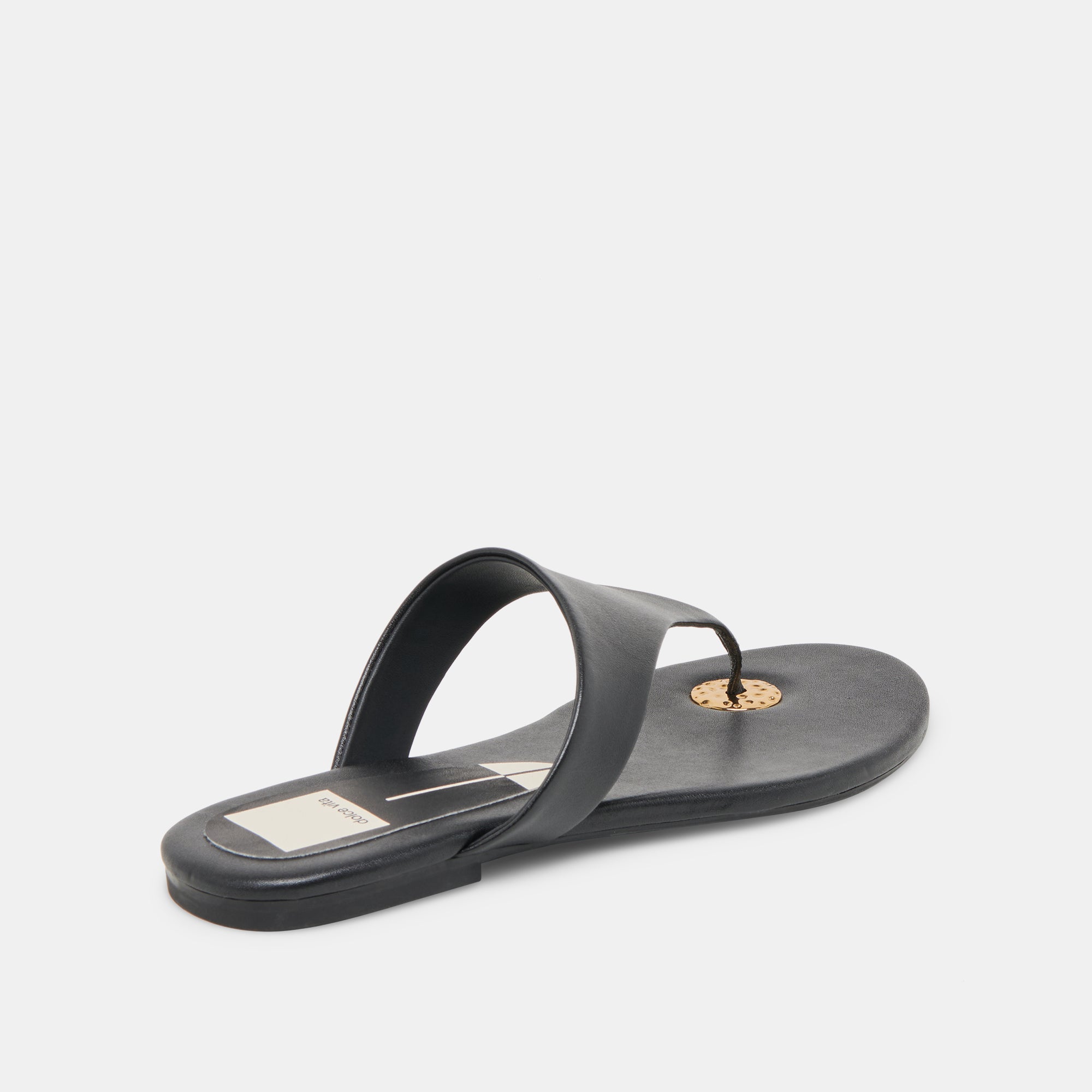KITTLE SANDALS BLACK LEATHER