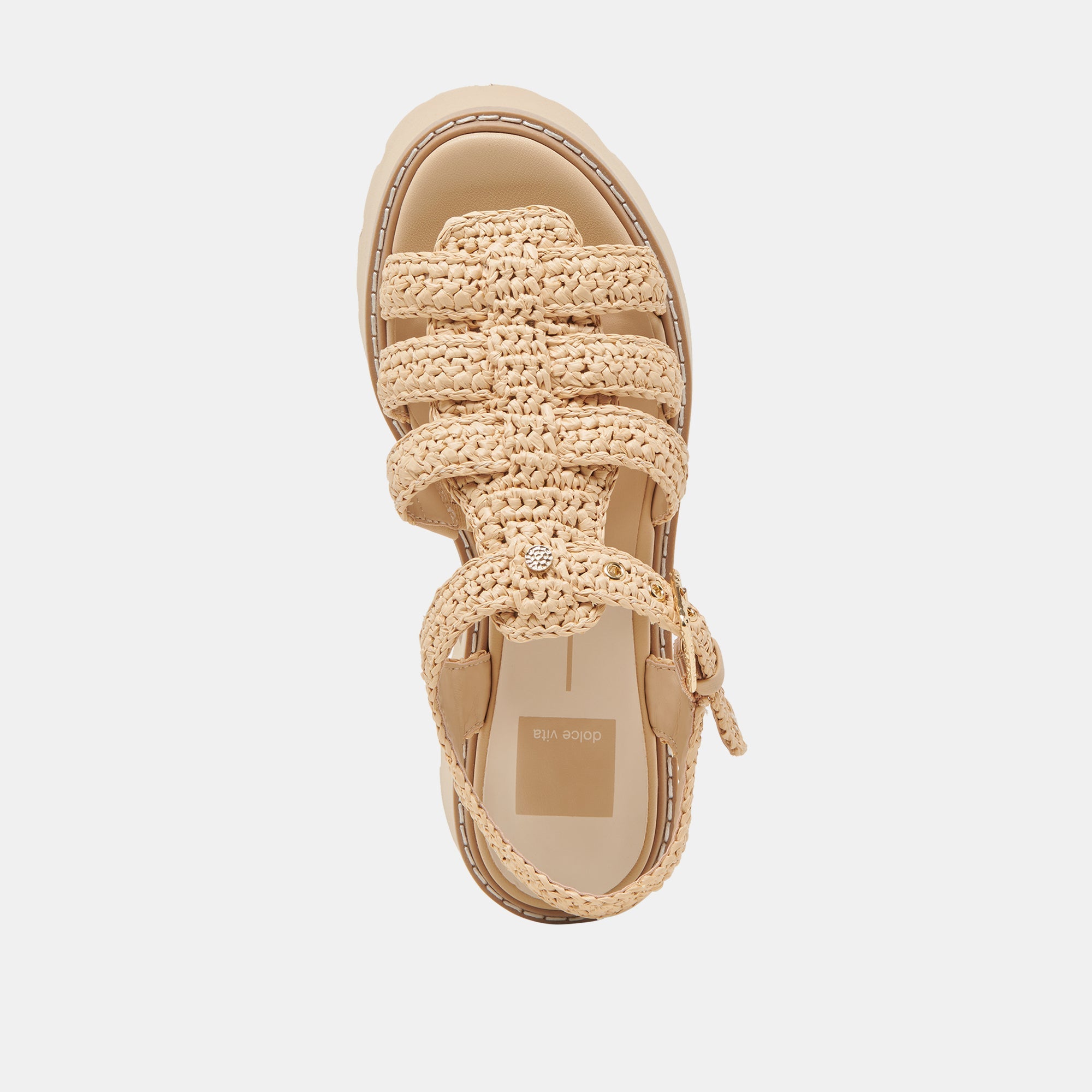 LATICE SANDALS LT NATURAL KNIT