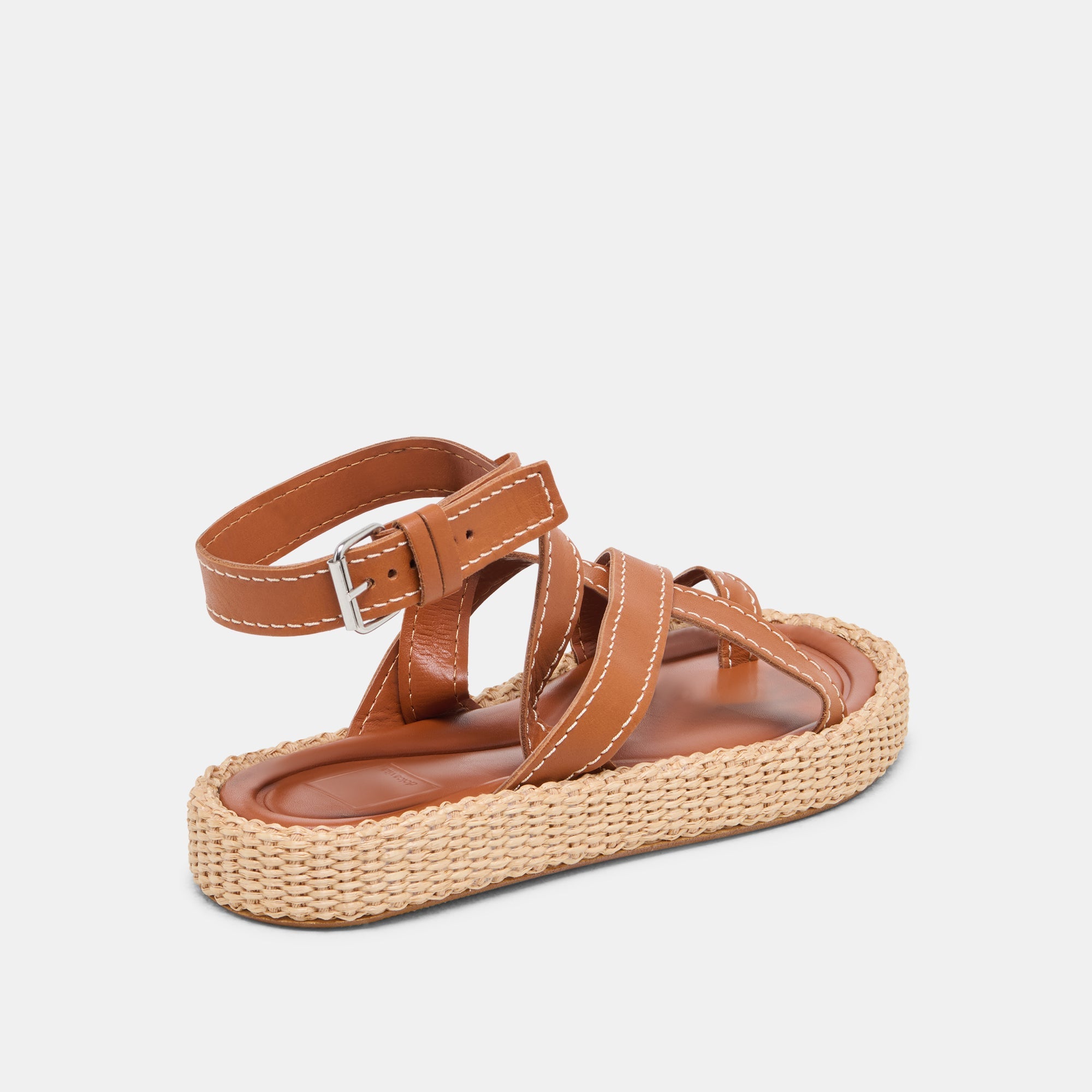 ROXIE SANDALS BROWN LEATHER