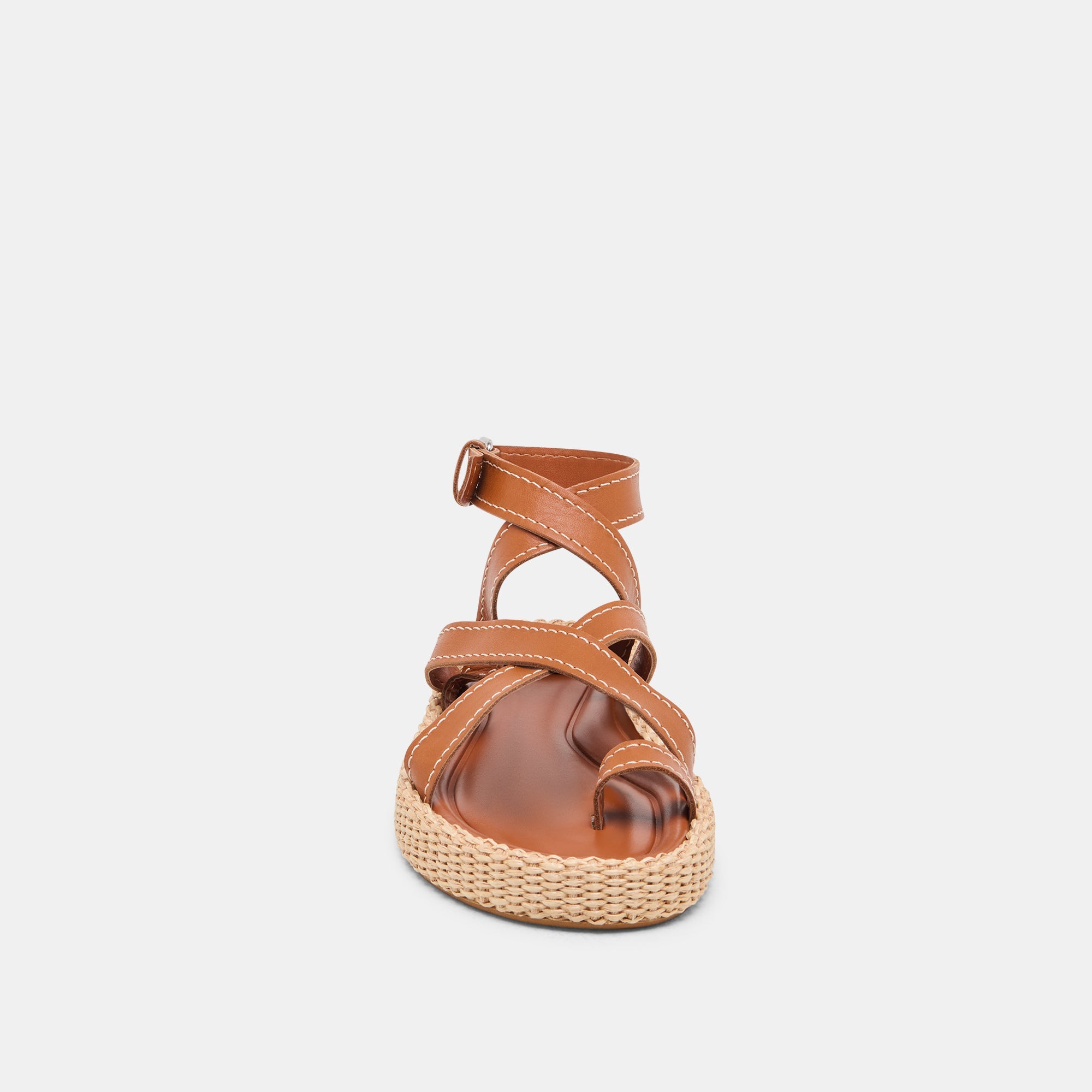ROXIE SANDALS BROWN LEATHER
