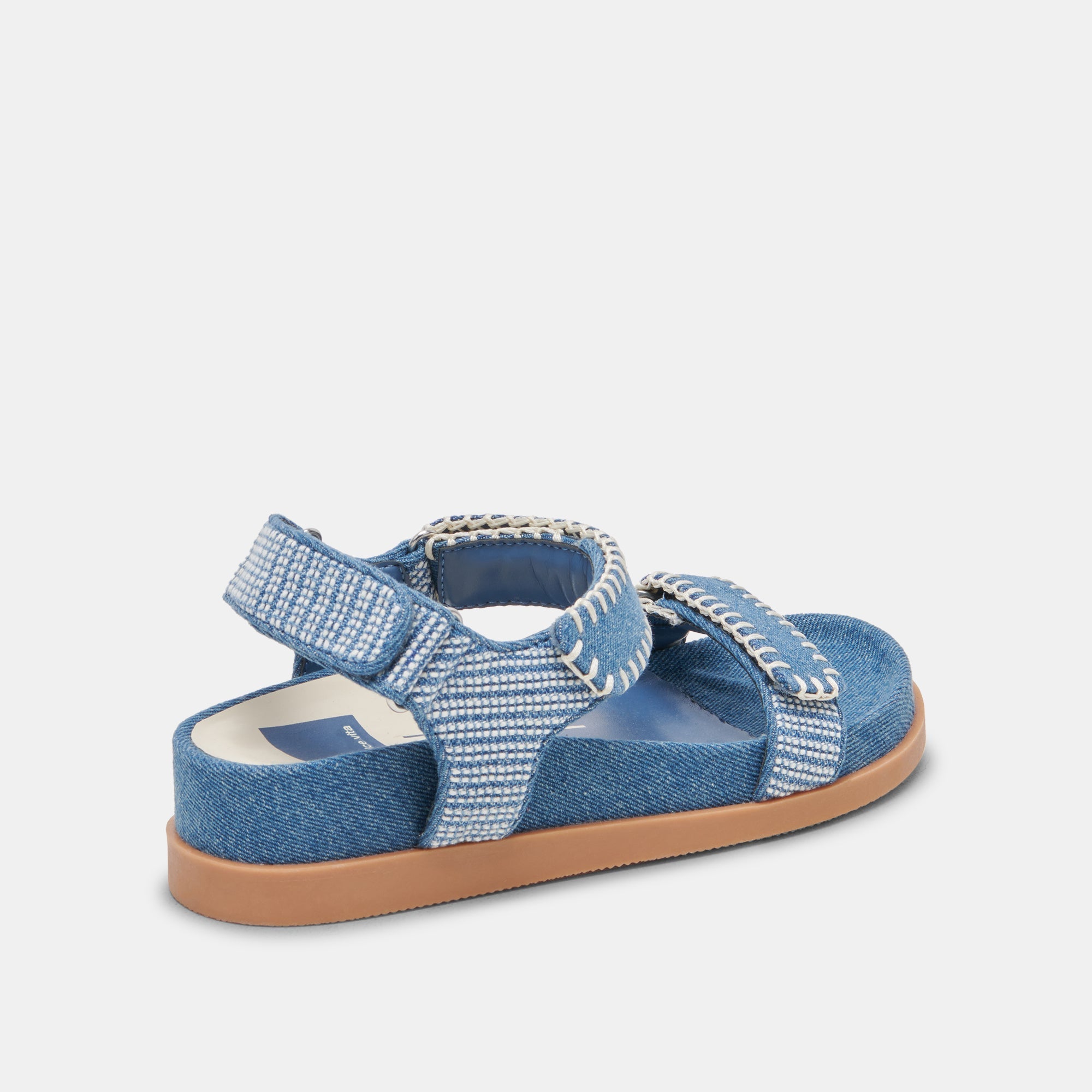 SENORA SANDALS BLUE MULTI DENIM - re:vita