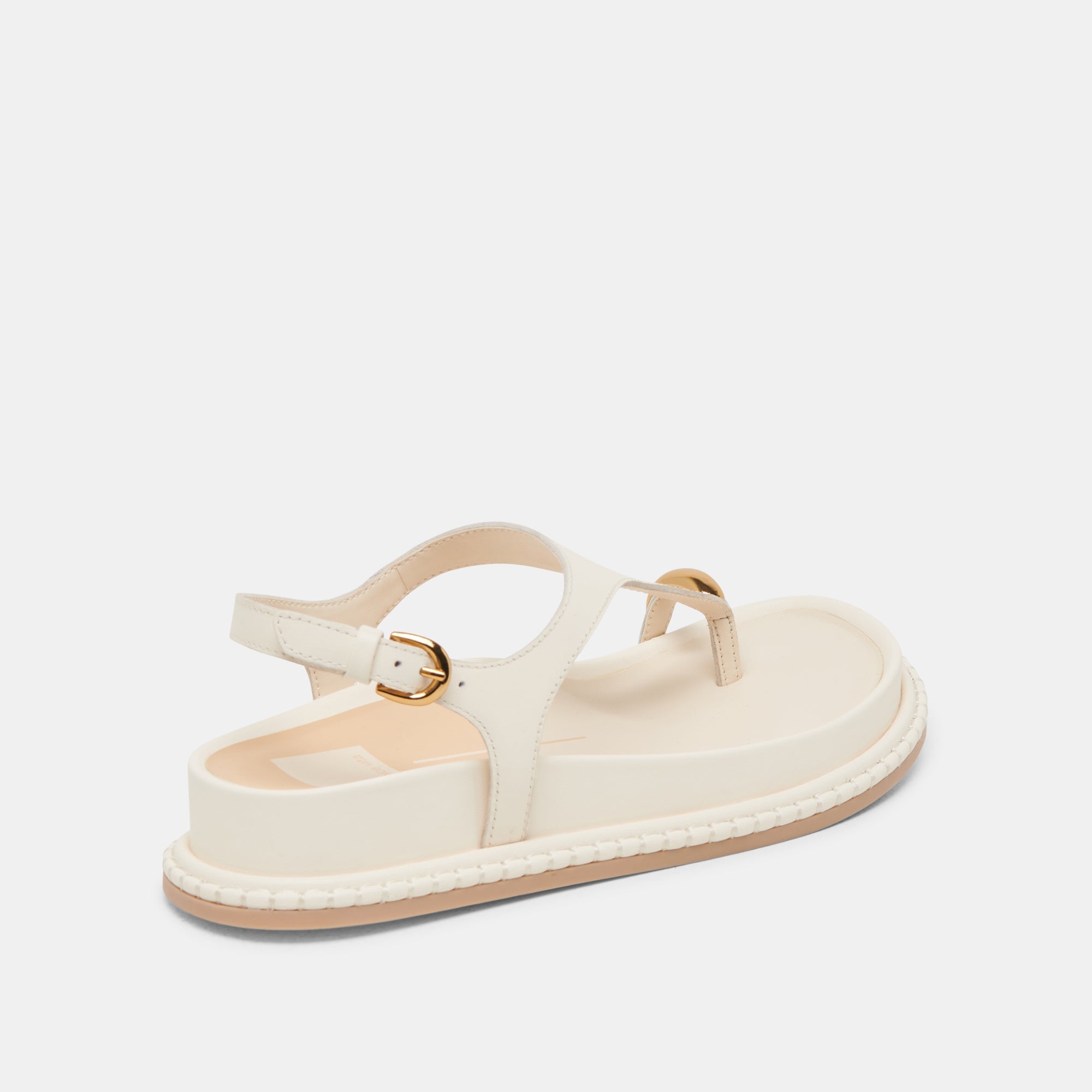 STEFAN SANDALS OFF WHITE LEATHER