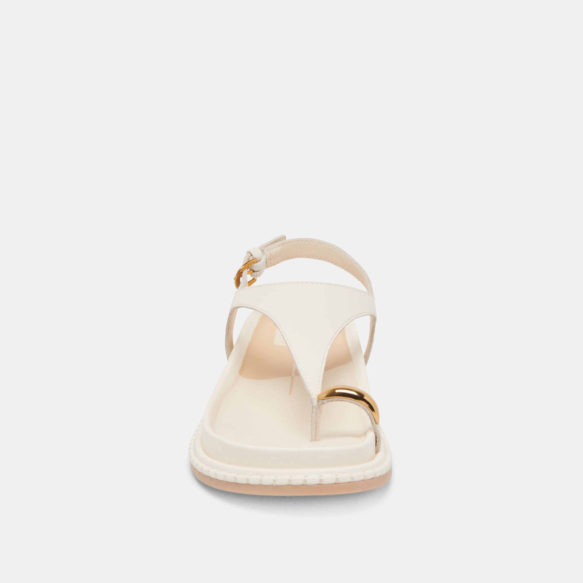 STEFAN SANDALS OFF WHITE LEATHER