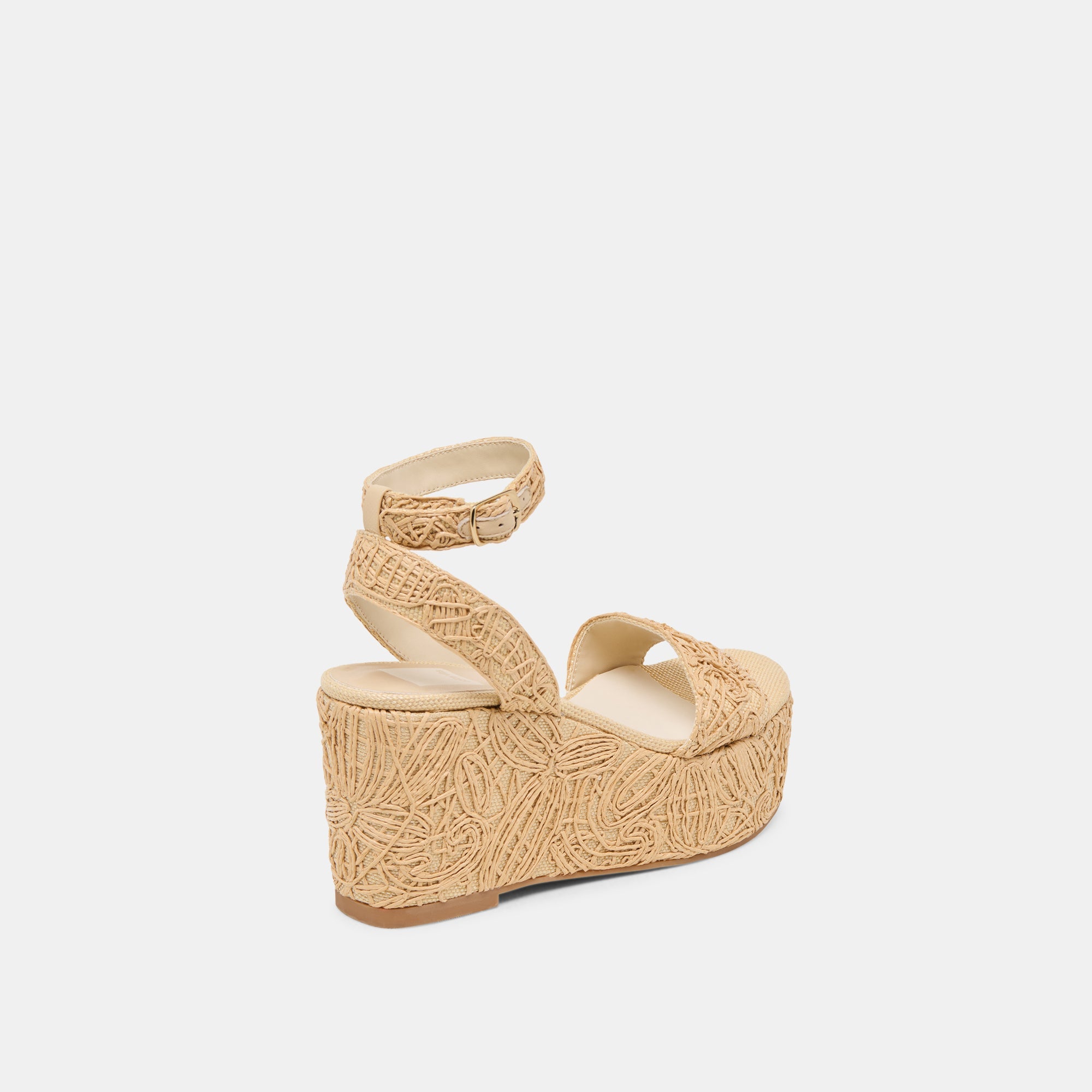 TALISA WEDGES NATURAL MACRAME