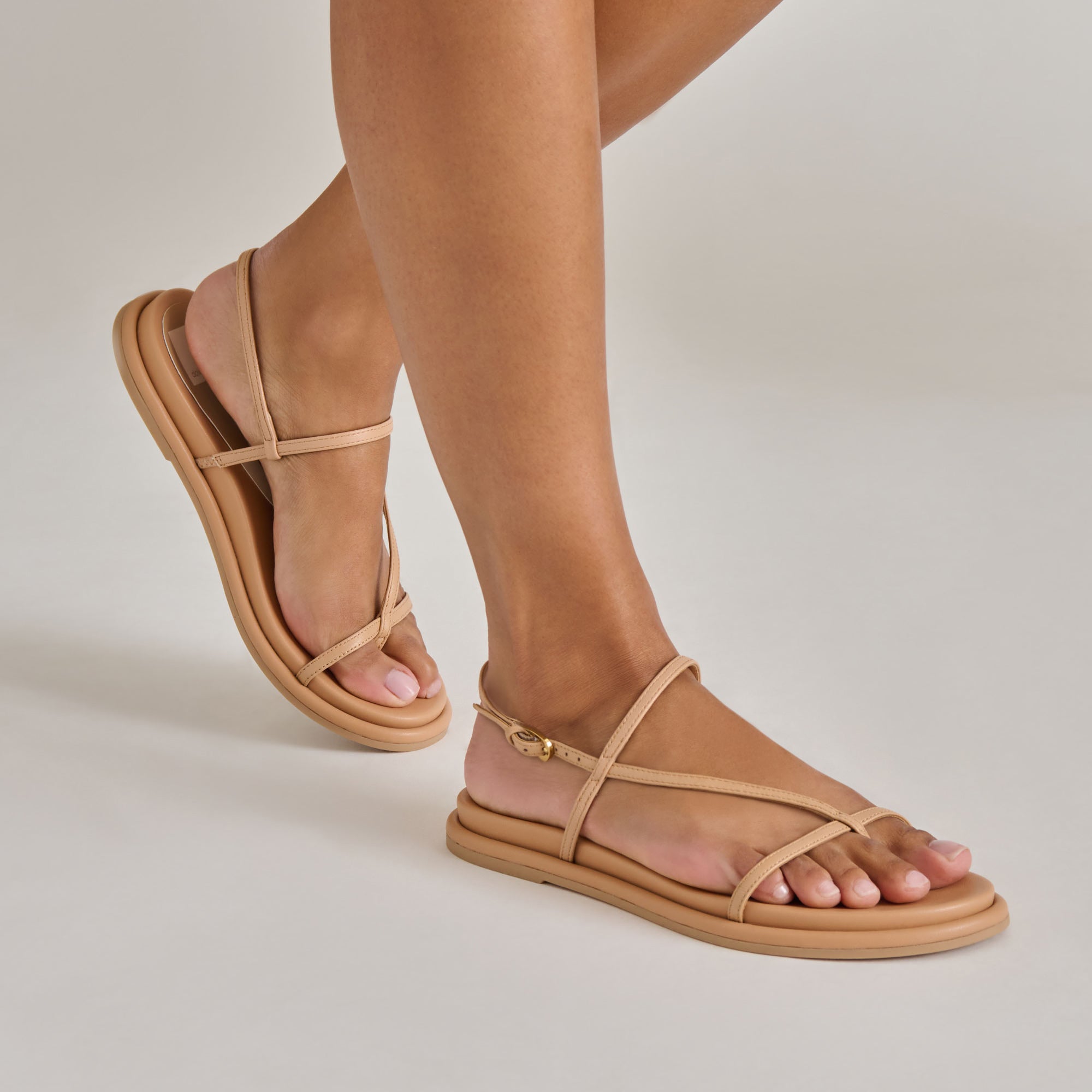 DALLEN SANDALS CAFE LEATHER