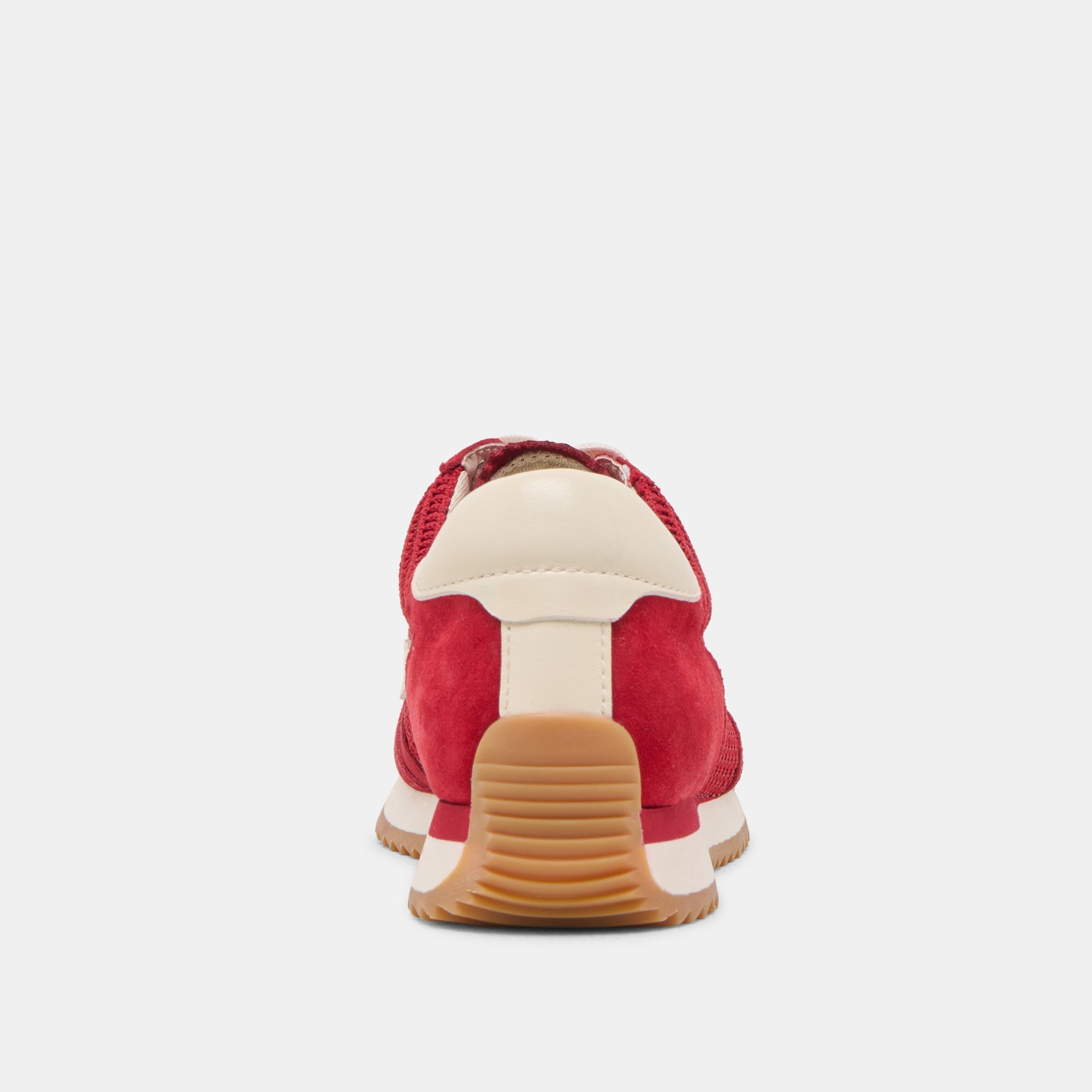 B.NTCD MESH SNEAKERS CRIMSON WOVEN MESH