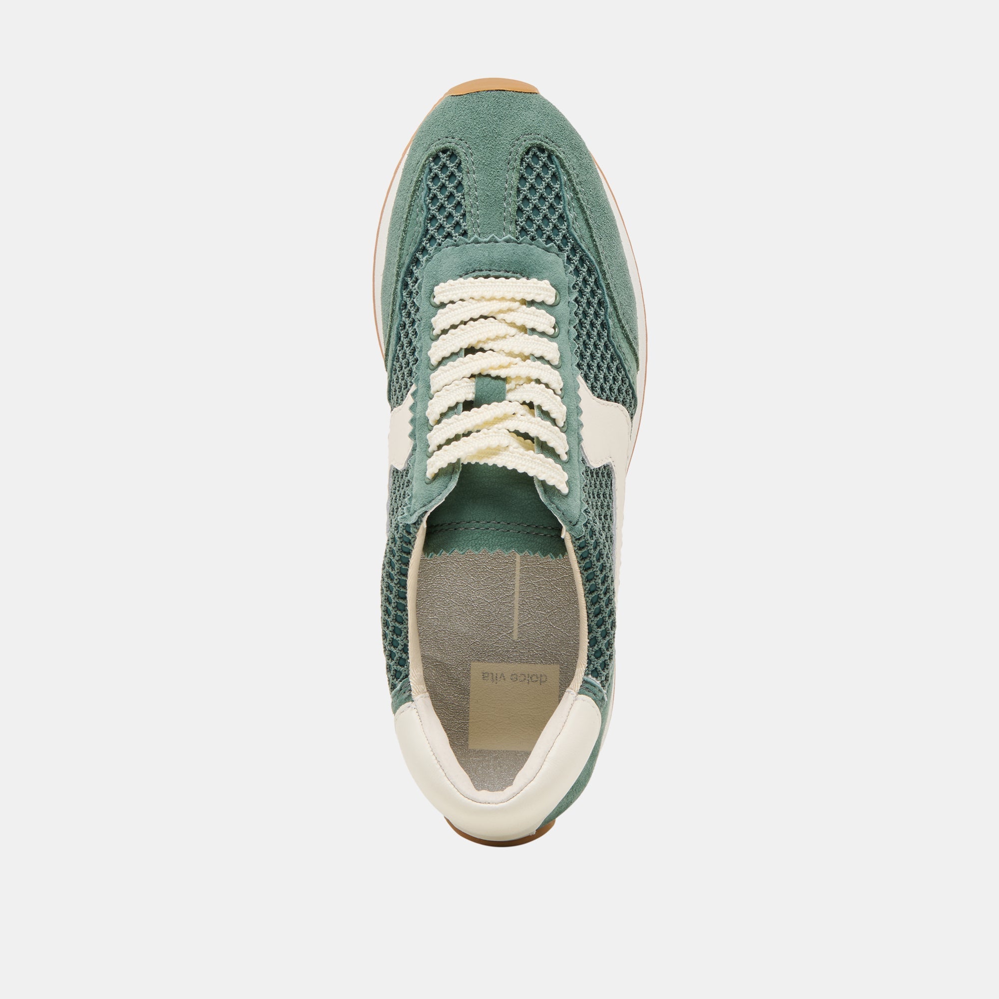 B.NTCD MESH SNEAKERS DK GREEN WOVEN MESH