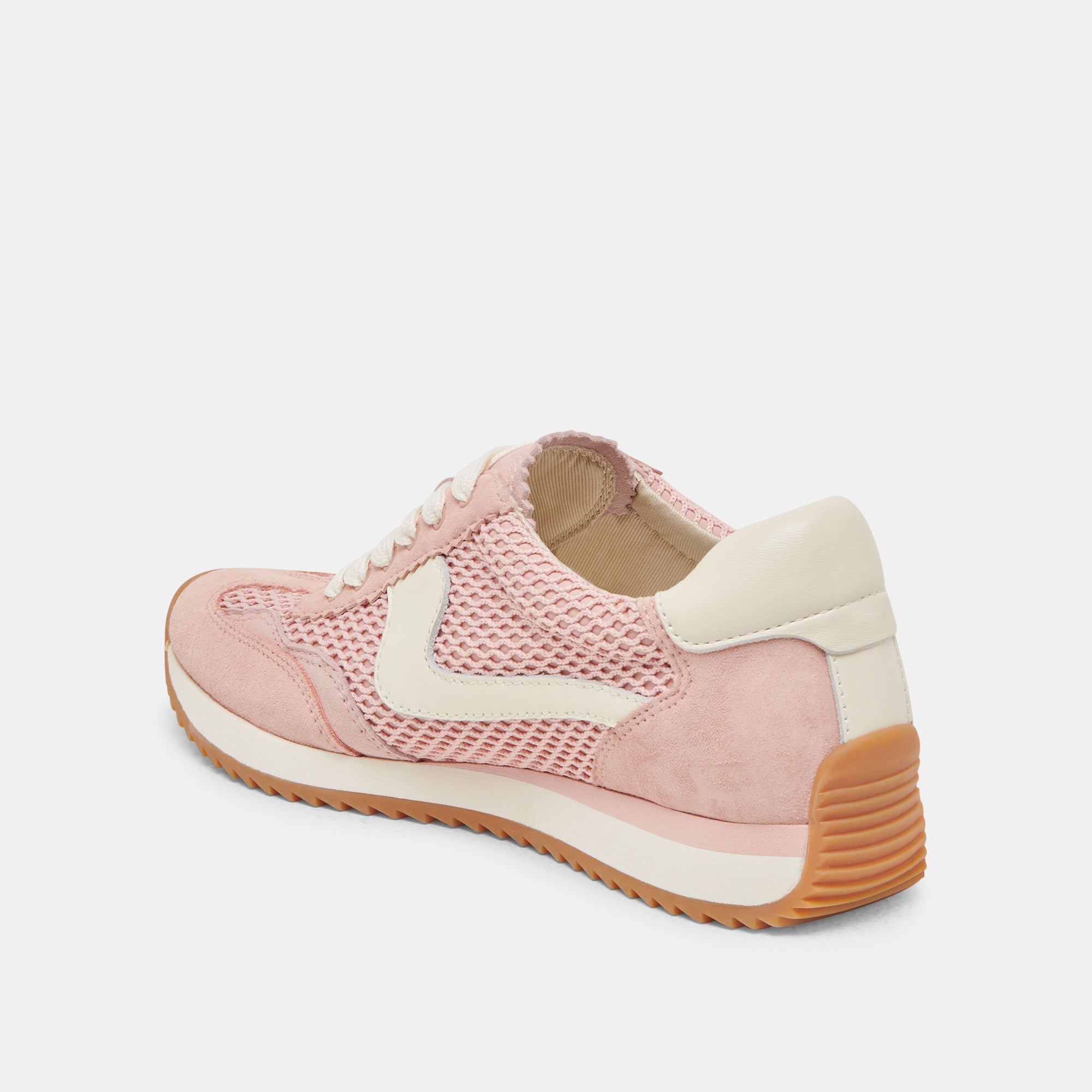 B.NTCD MESH SNEAKERS ROSE WOVEN MESH