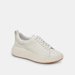 DEVOTE SNEAKERS WHITE LEATHER - re:vita