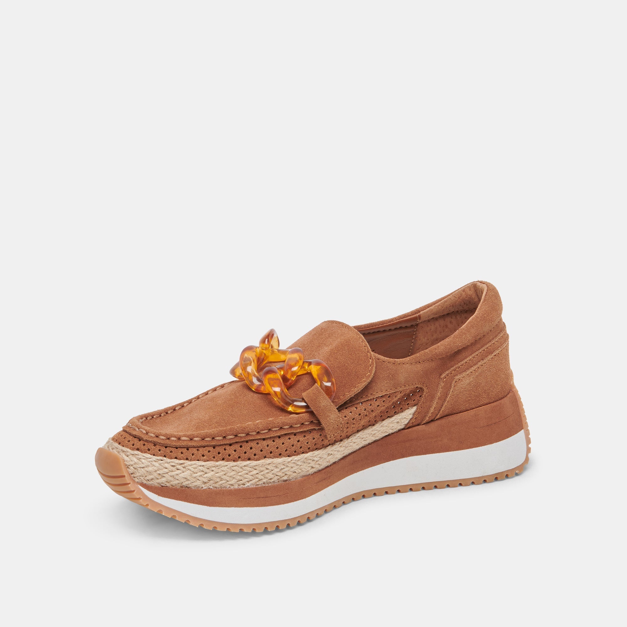 JADAH SNEAKERS PECAN SUEDE - re:vita