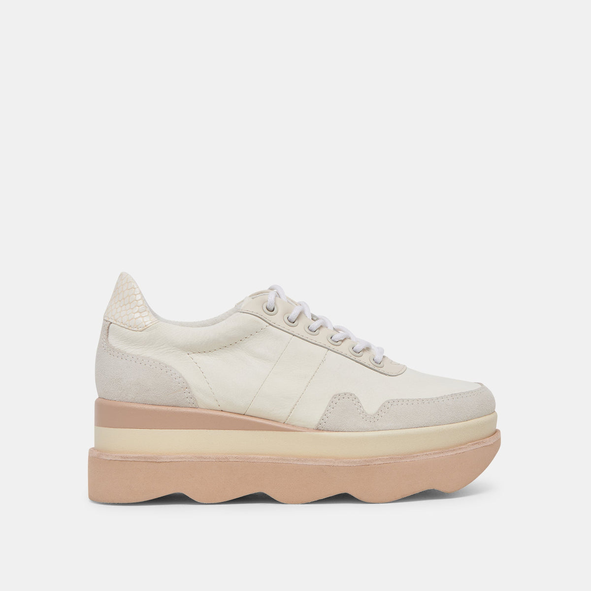 JAYNE SNEAKERS WHITE NUBUCK