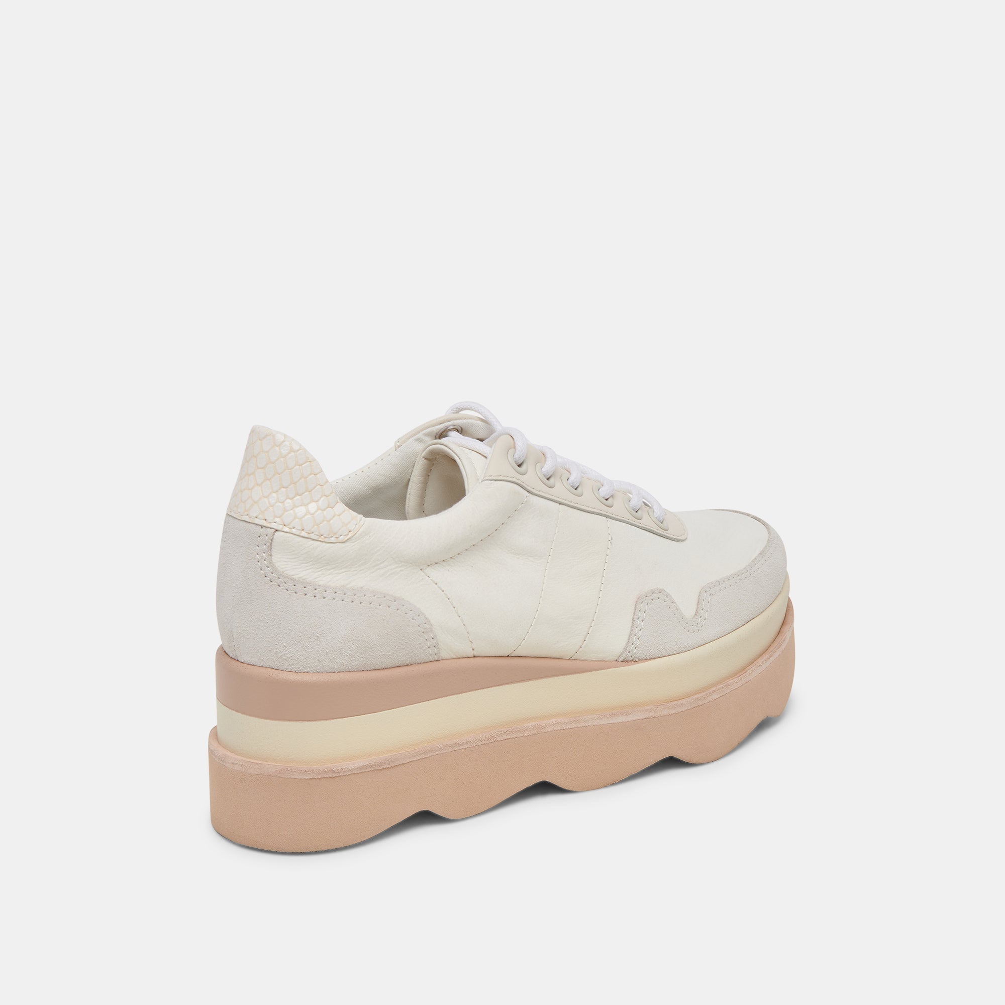 JAYNE SNEAKERS WHITE NUBUCK