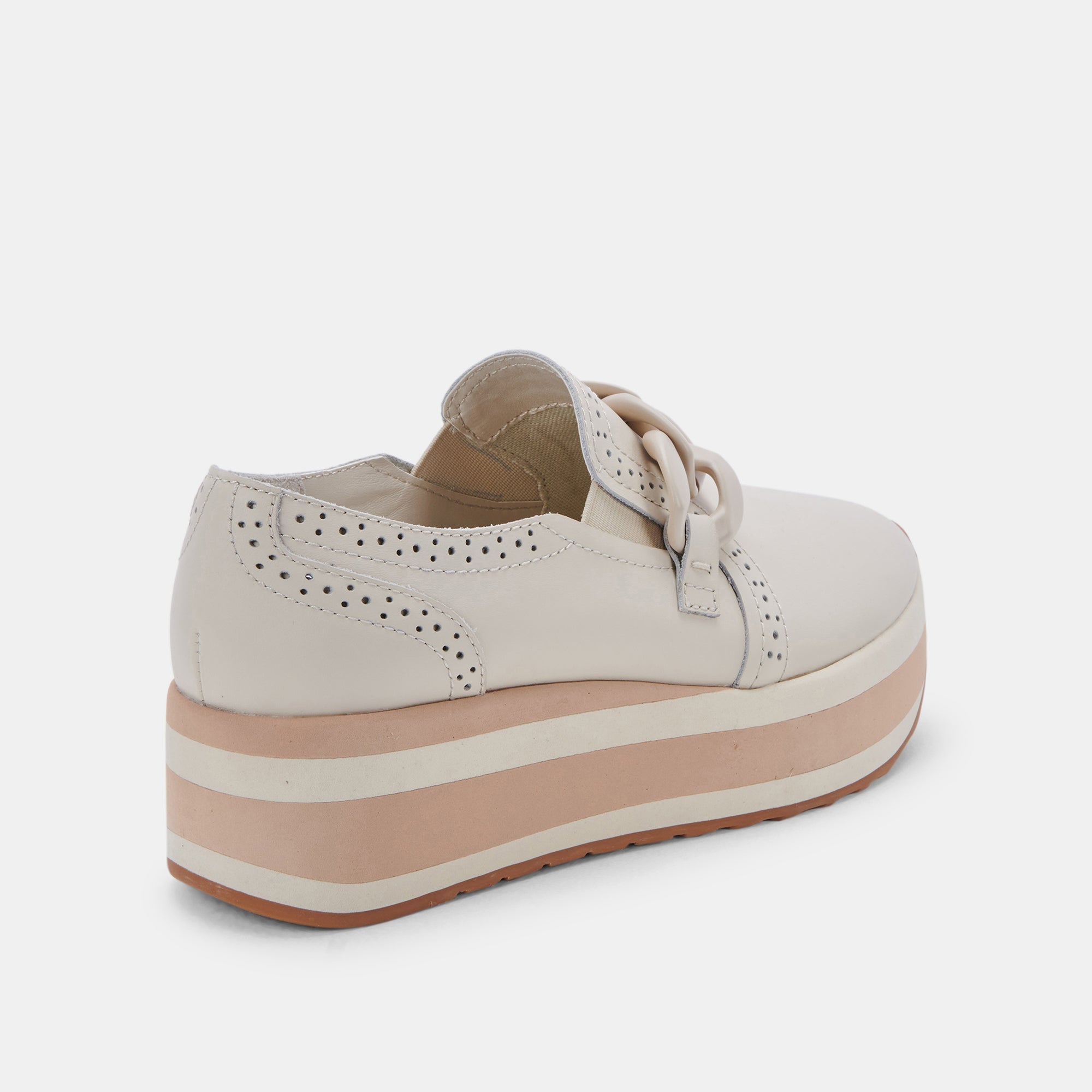 JHENEE SNEAKERS IVORY LEATHER - re:vita