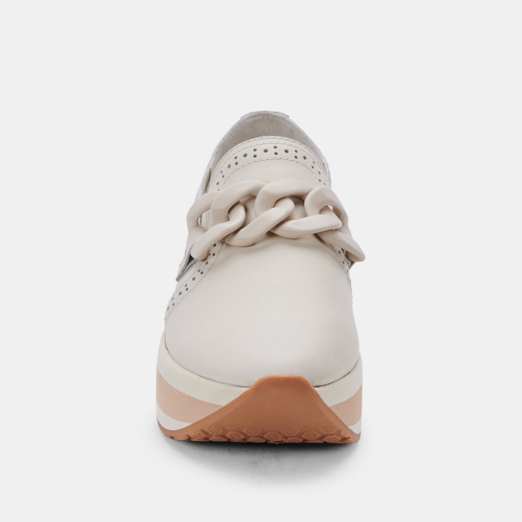 JHENEE SNEAKERS IVORY LEATHER - re:vita
