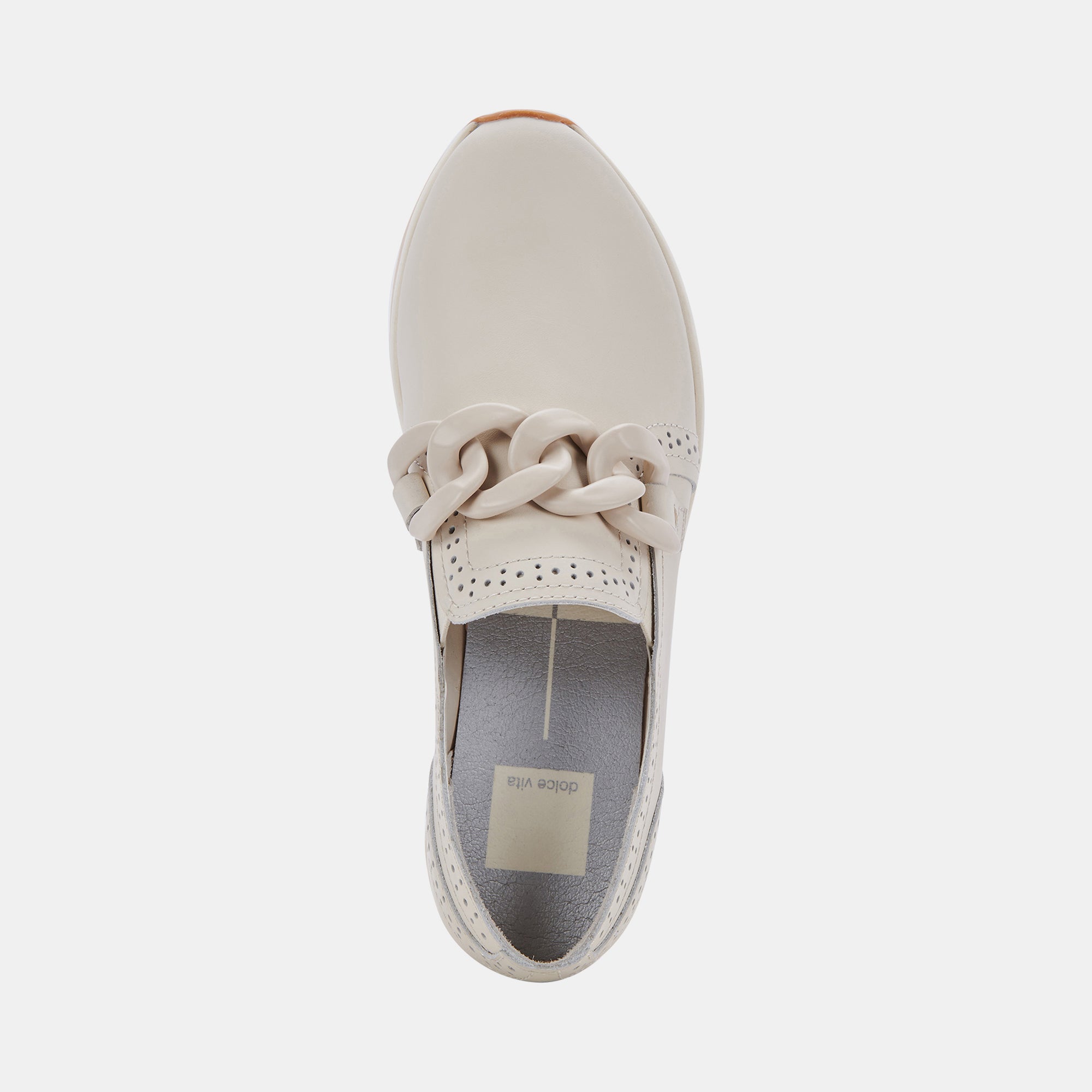 JHENEE SNEAKERS IVORY LEATHER - re:vita