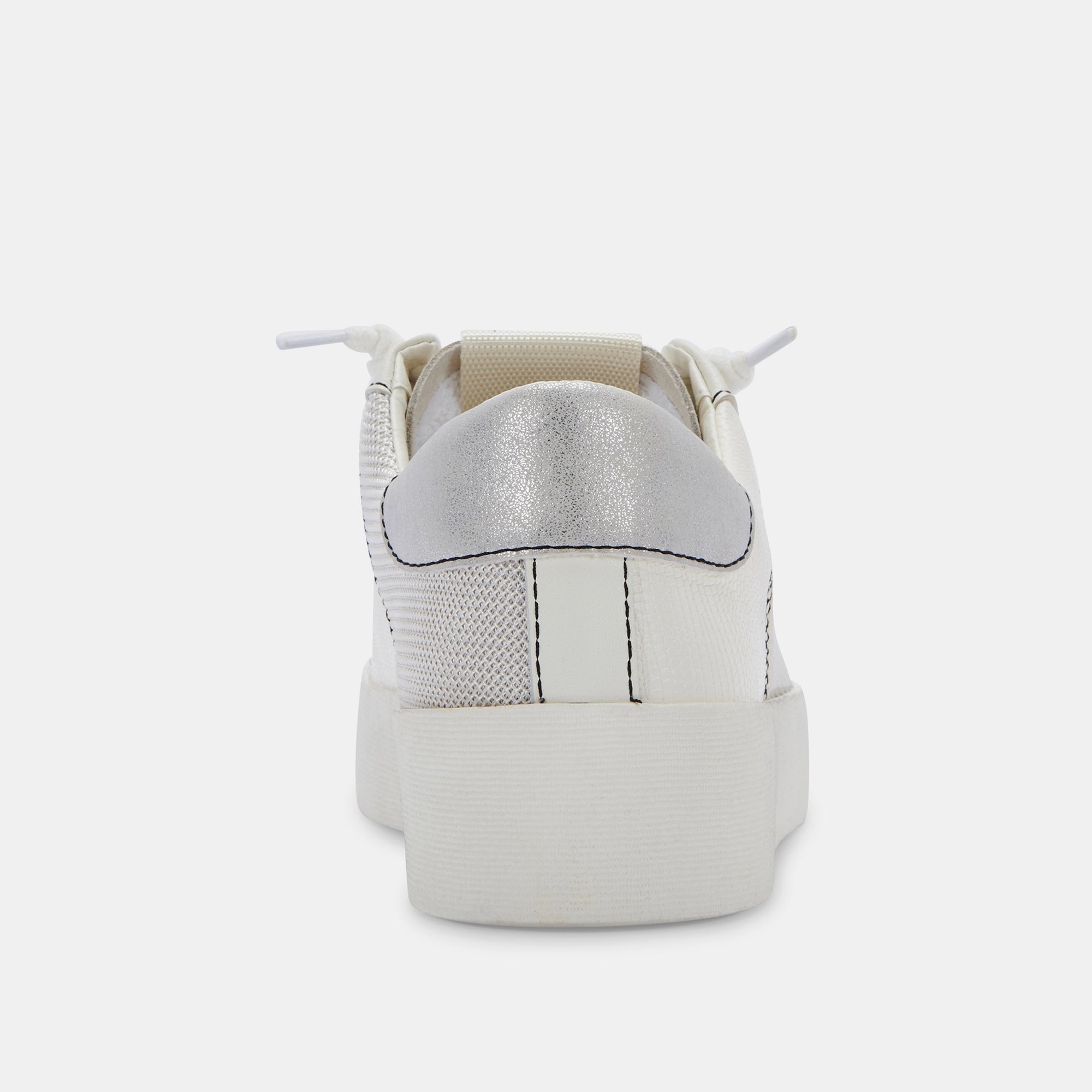 LEDGER SNEAKERS OFF WHITE LEATHER - re:vita