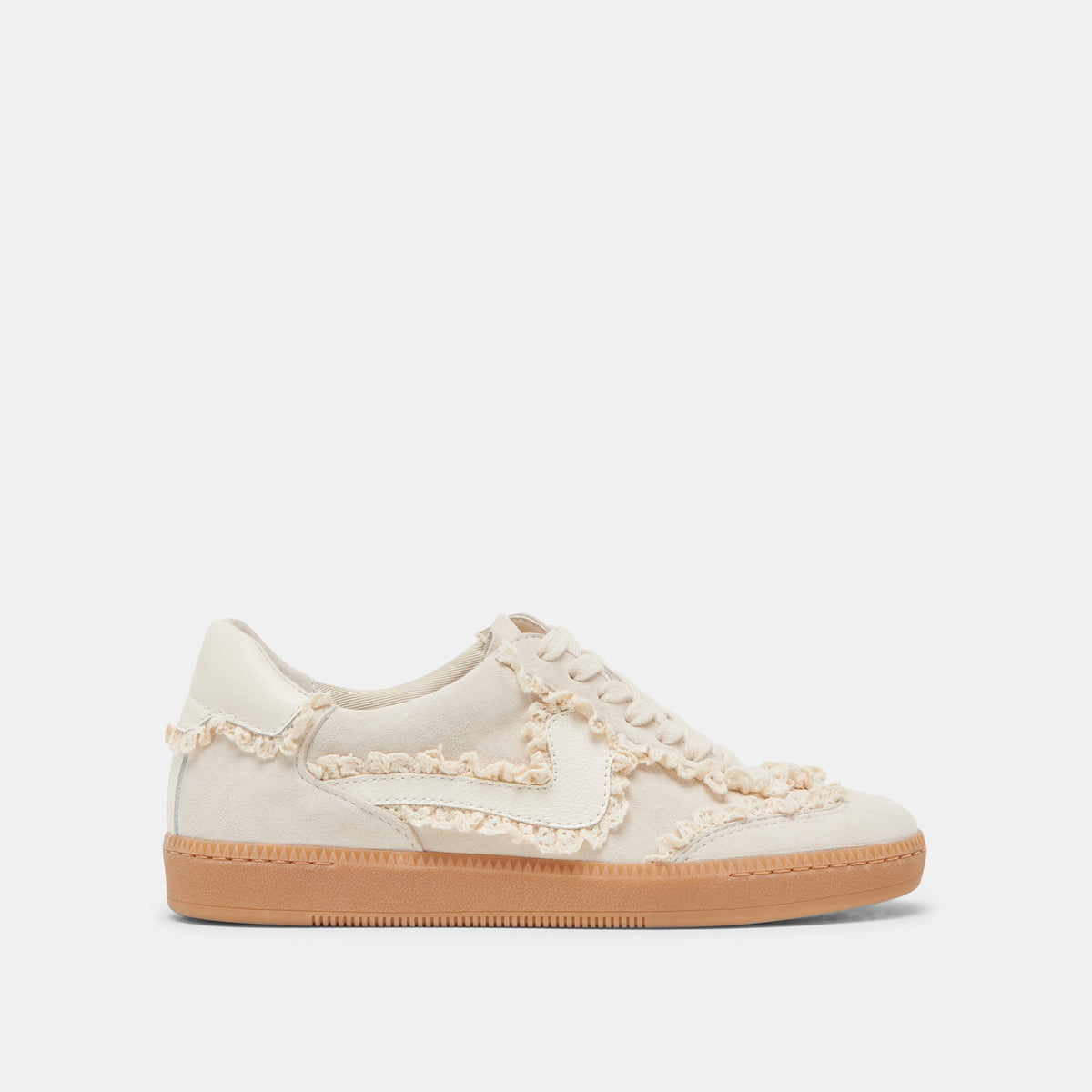 NOTICE LACE SNEAKERS IVORY SUEDE - re:vita