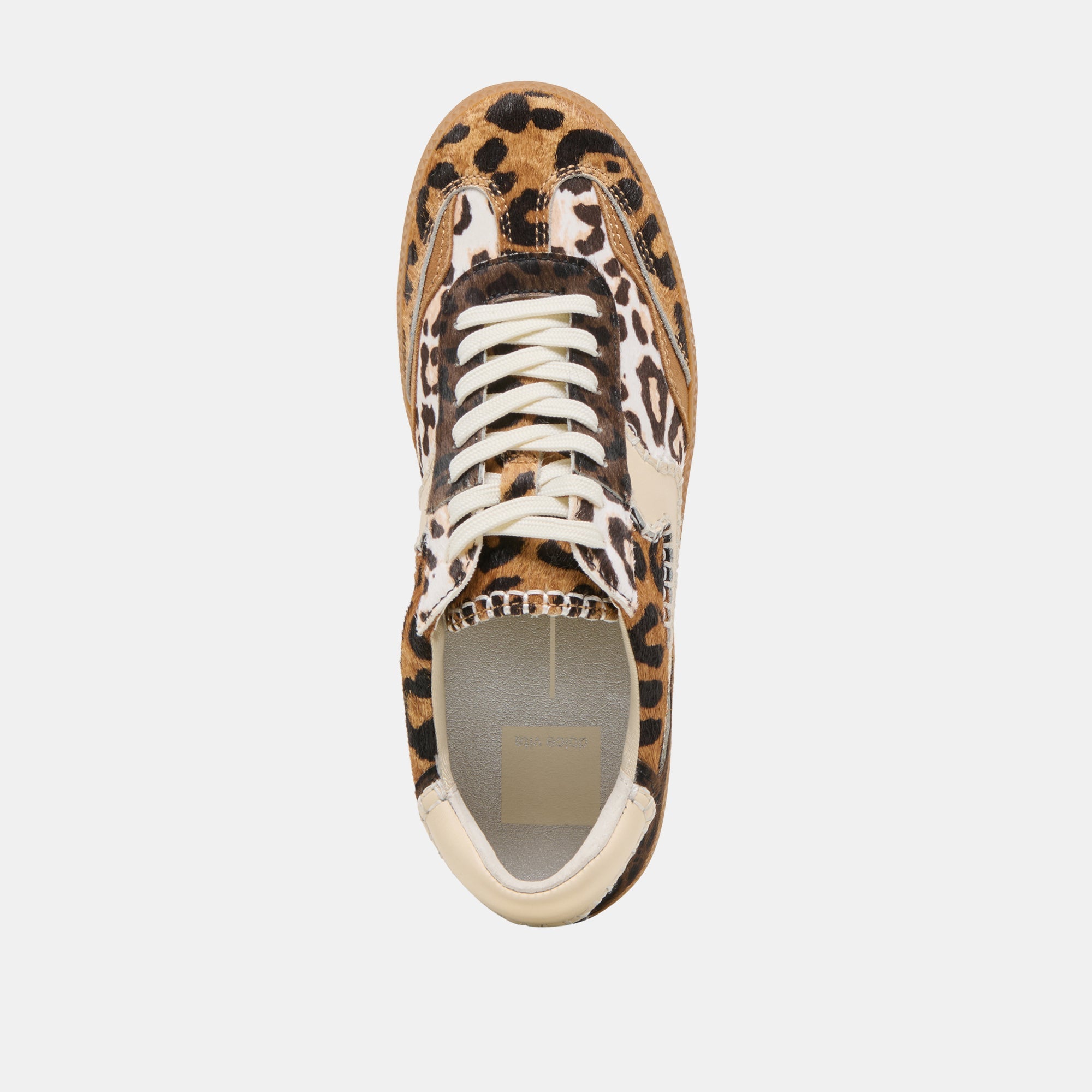 NOTICE STITCH SNEAKERS LEOPARD MULTI CALF HAIR