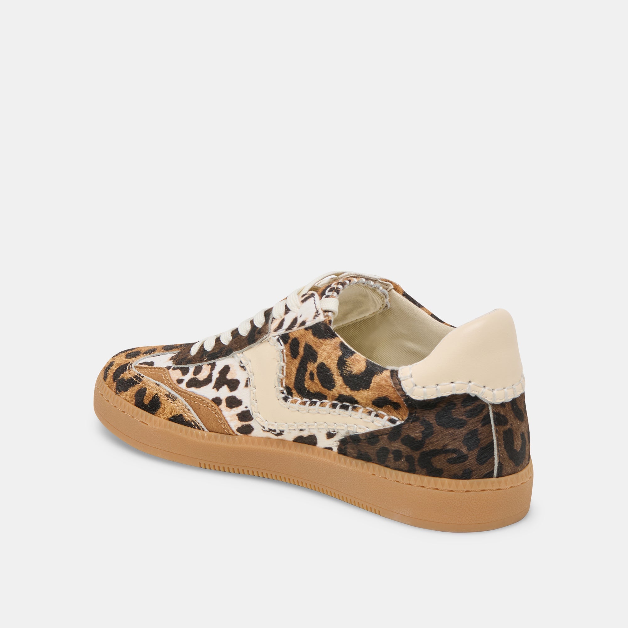 NOTICE STITCH SNEAKERS LEOPARD MULTI CALF HAIR