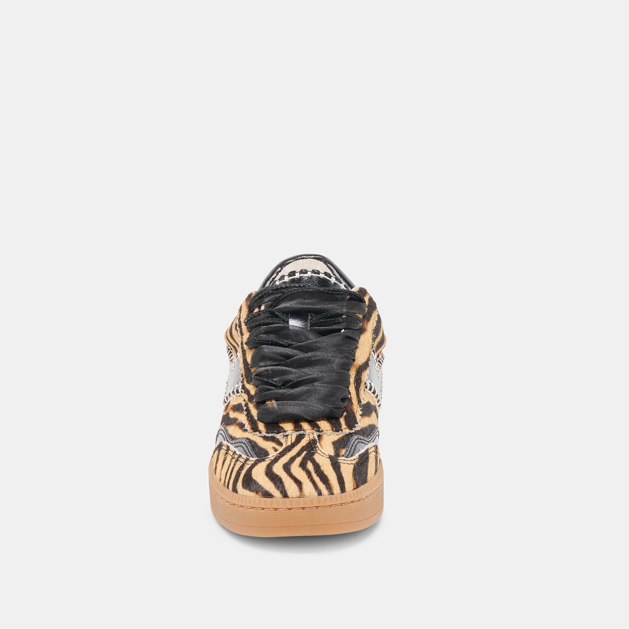 NOTICE STITCH SNEAKERS TIGER CALF HAIR