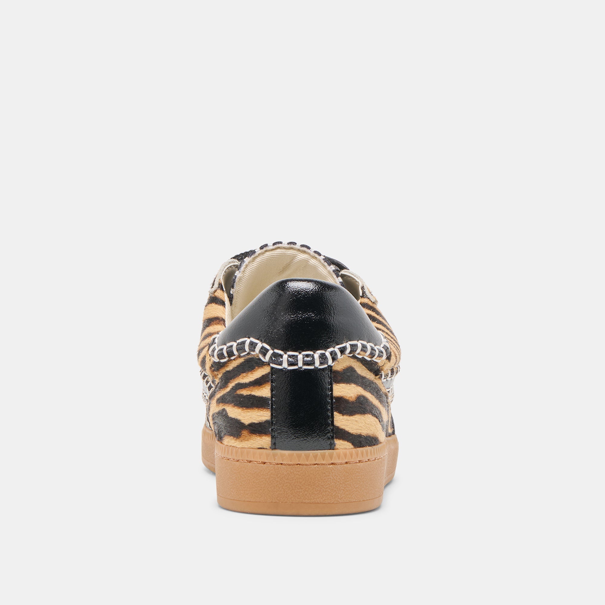 NOTICE STITCH SNEAKERS TIGER CALF HAIR