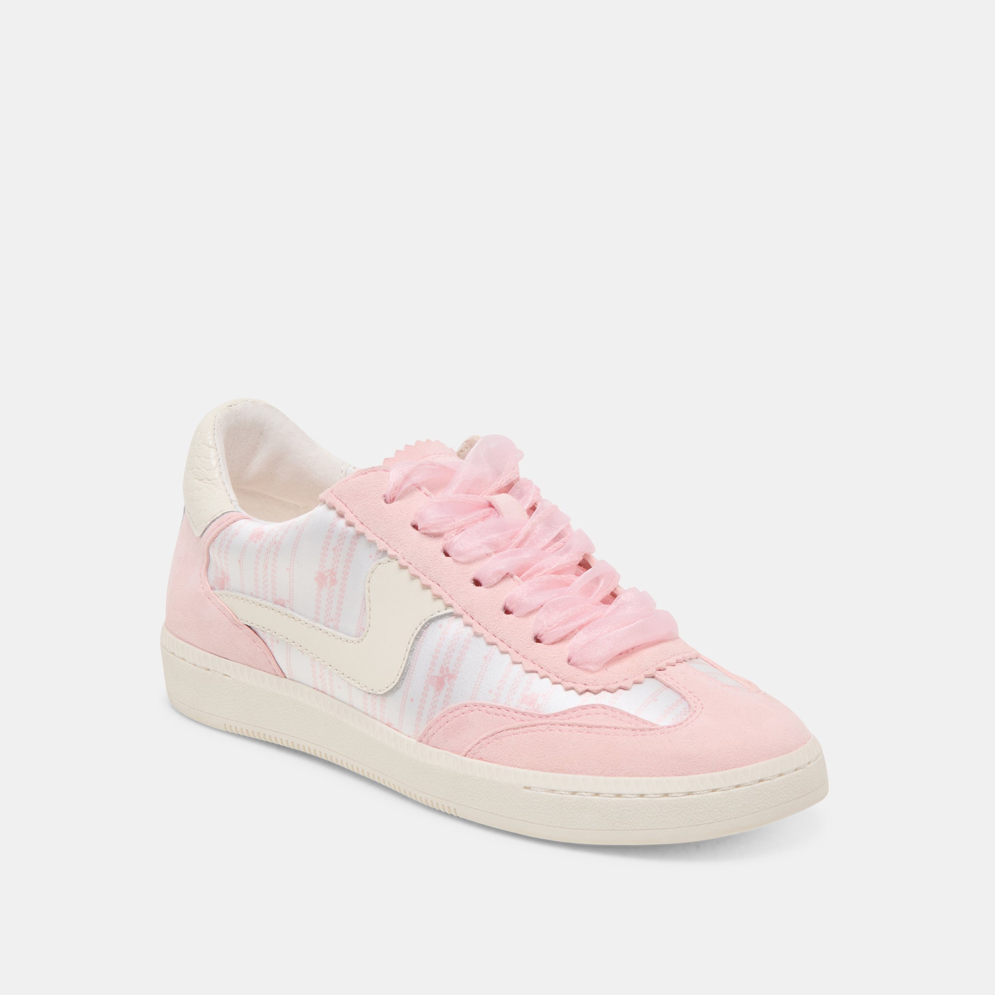 NOTICE X BYRDIE GOLF SNEAKERS PINK FLORAL NYLON