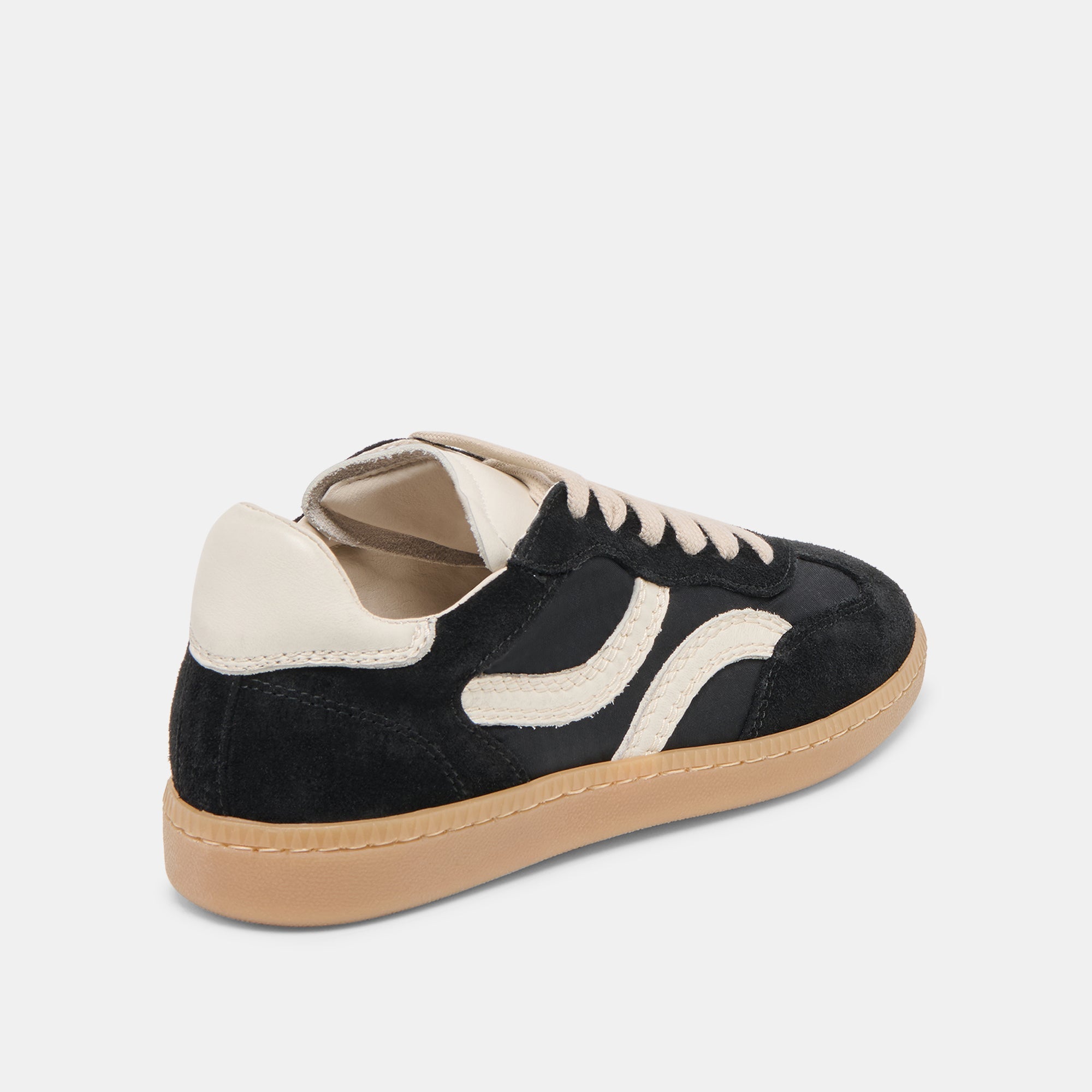 REBEL SNEAKERS BLACK NYLON