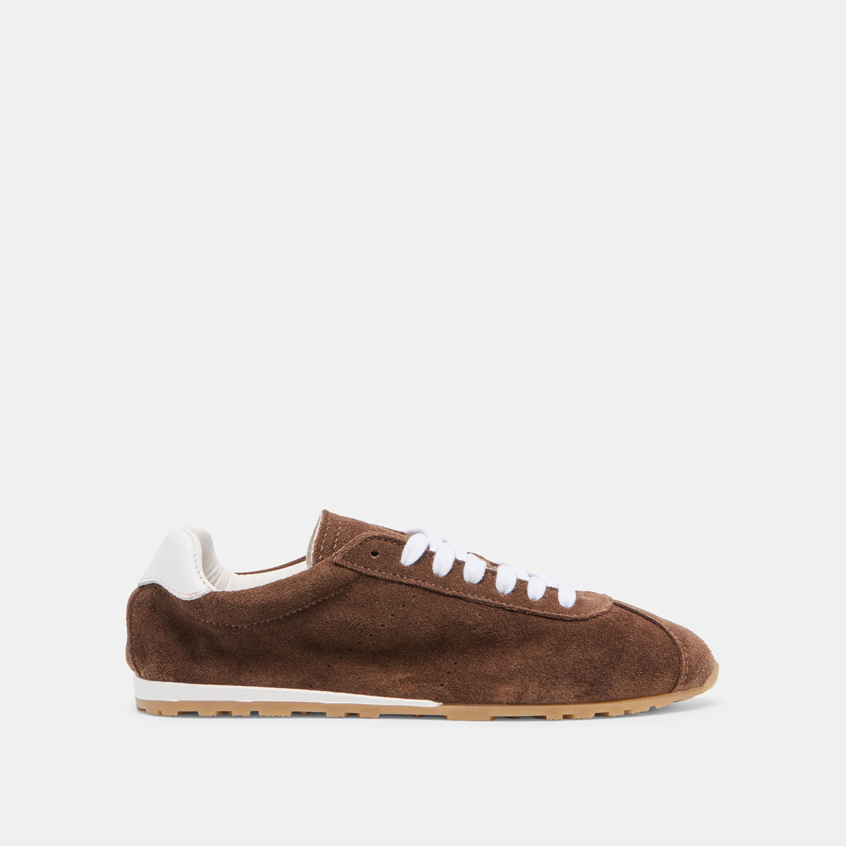 SERINA SNEAKERS DK BROWN SUEDE