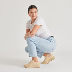 SHYLOH SNEAKERS LT NATURAL RAFFIA