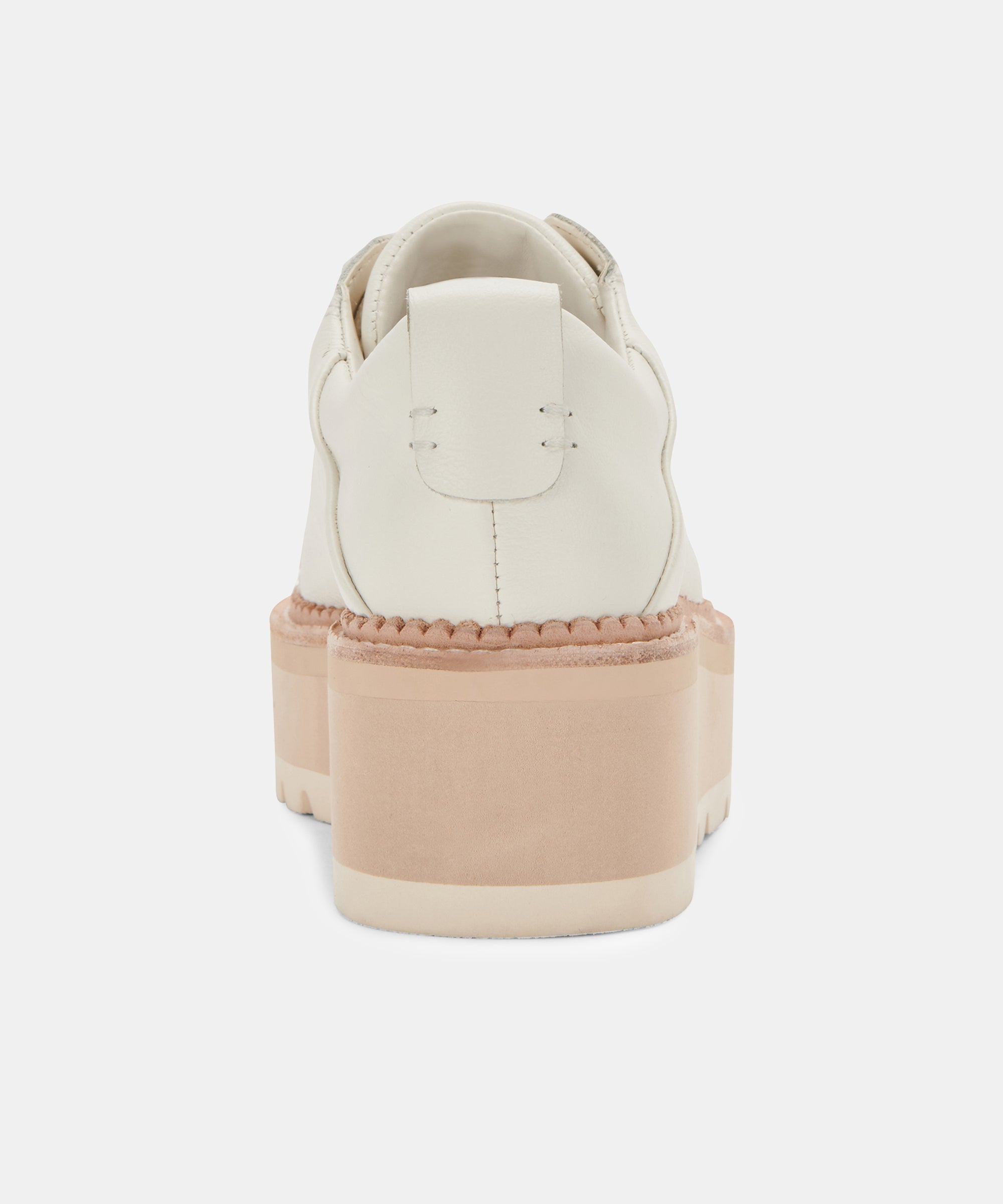 TOYAH SNEAKERS WHITE LEATHER - re:vita