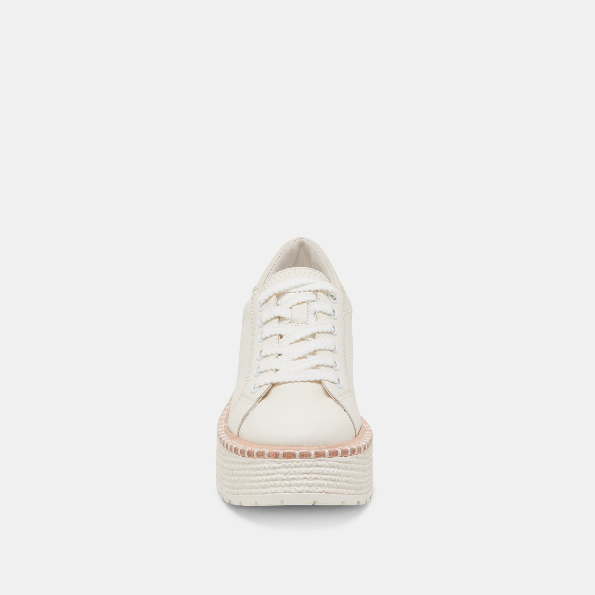 TWAIN SNEAKERS WHITE LEATHER