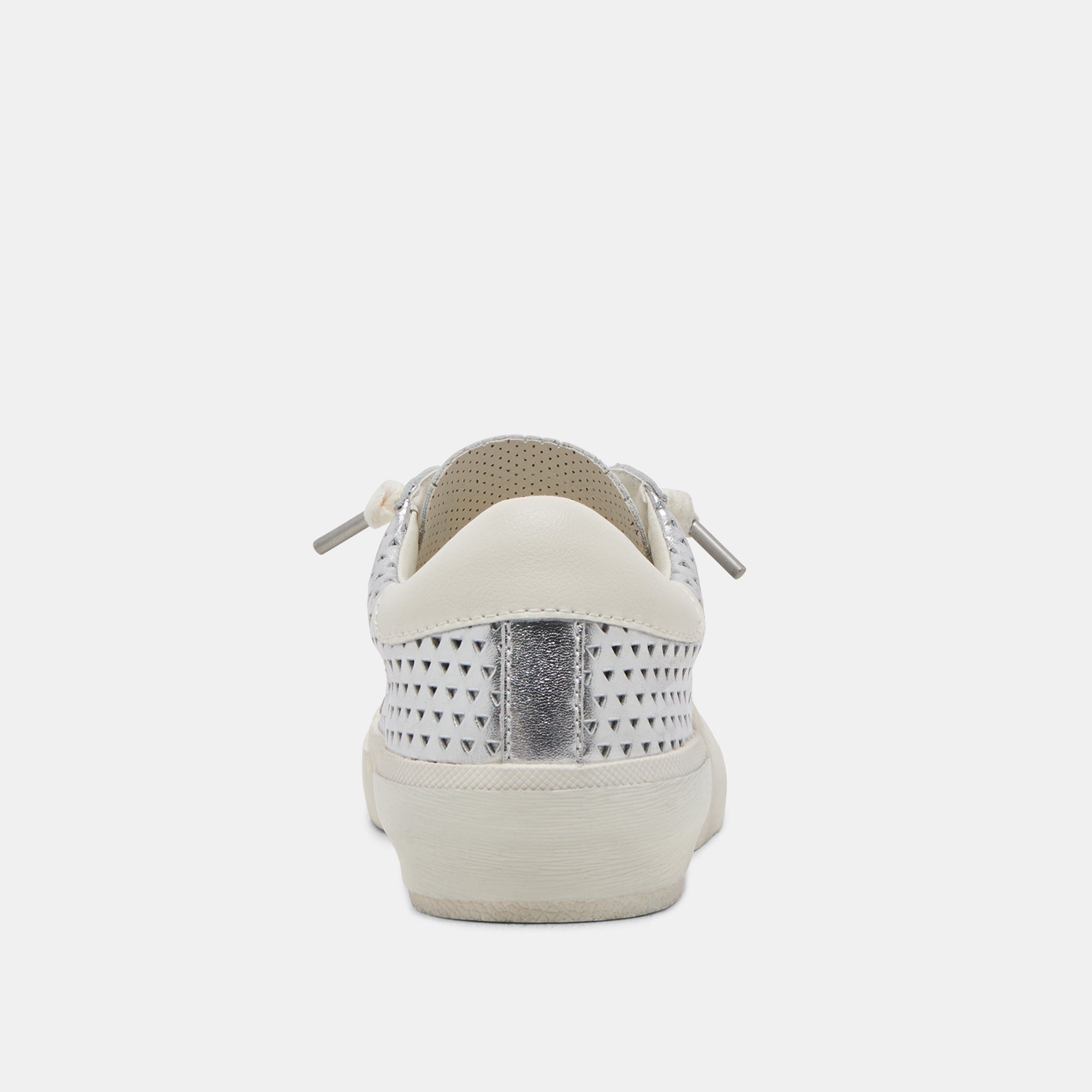 ZINA PERF 360 SNEAKERS SILVER LEATHER