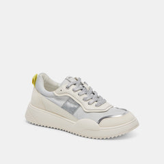 LAVINE SNEAKERS SILVER MULTI NYLON - re:vita