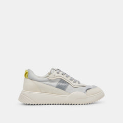 LAVINE SNEAKERS SILVER MULTI NYLON - re:vita