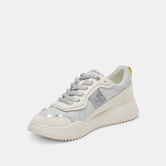 LAVINE SNEAKERS SILVER MULTI NYLON - re:vita