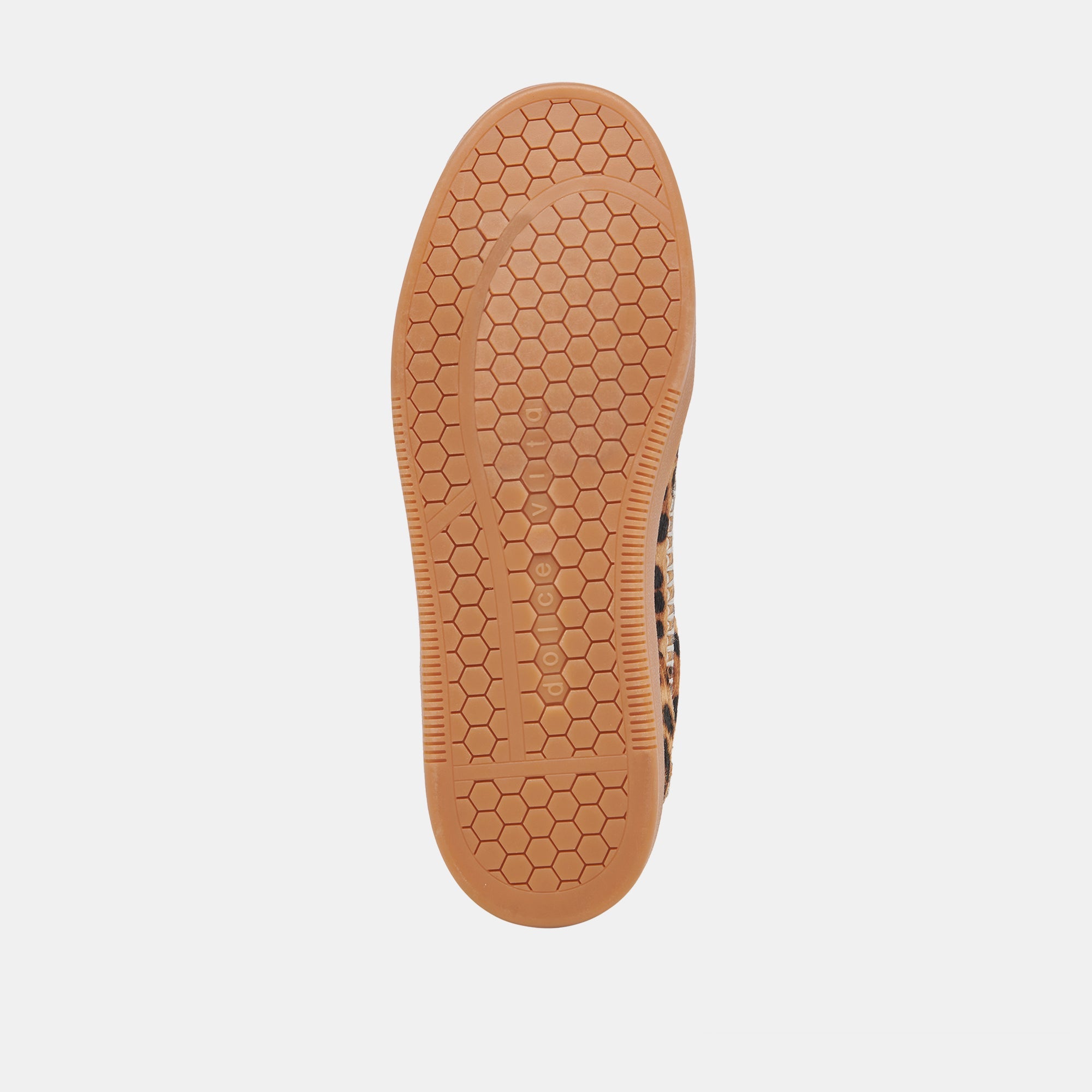 NOTICE STITCH WIDE SNEAKERS DK LEOPARD CALF HAIR