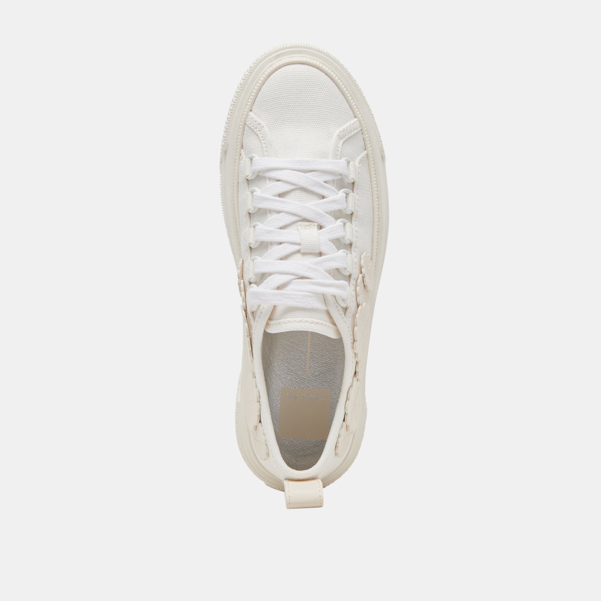 ROBBIN SNEAKERS WHITE CANVAS - re:vita