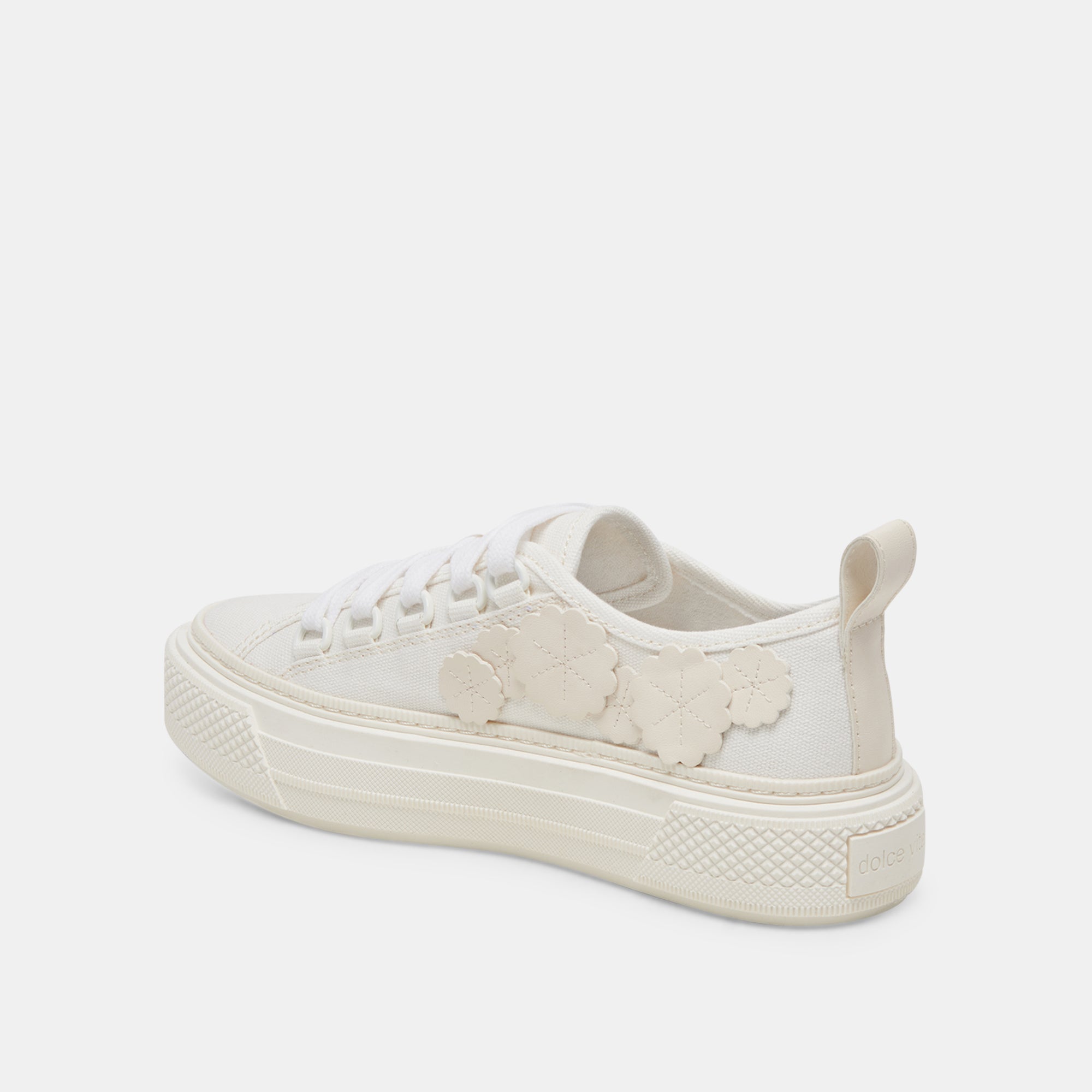 ROBBIN SNEAKERS WHITE CANVAS - re:vita