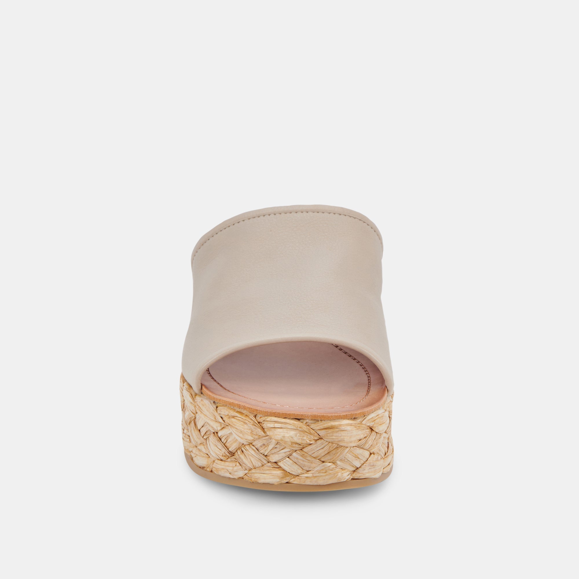 PABLOS WIDE SANDALS SAND LEATHER - re:vita