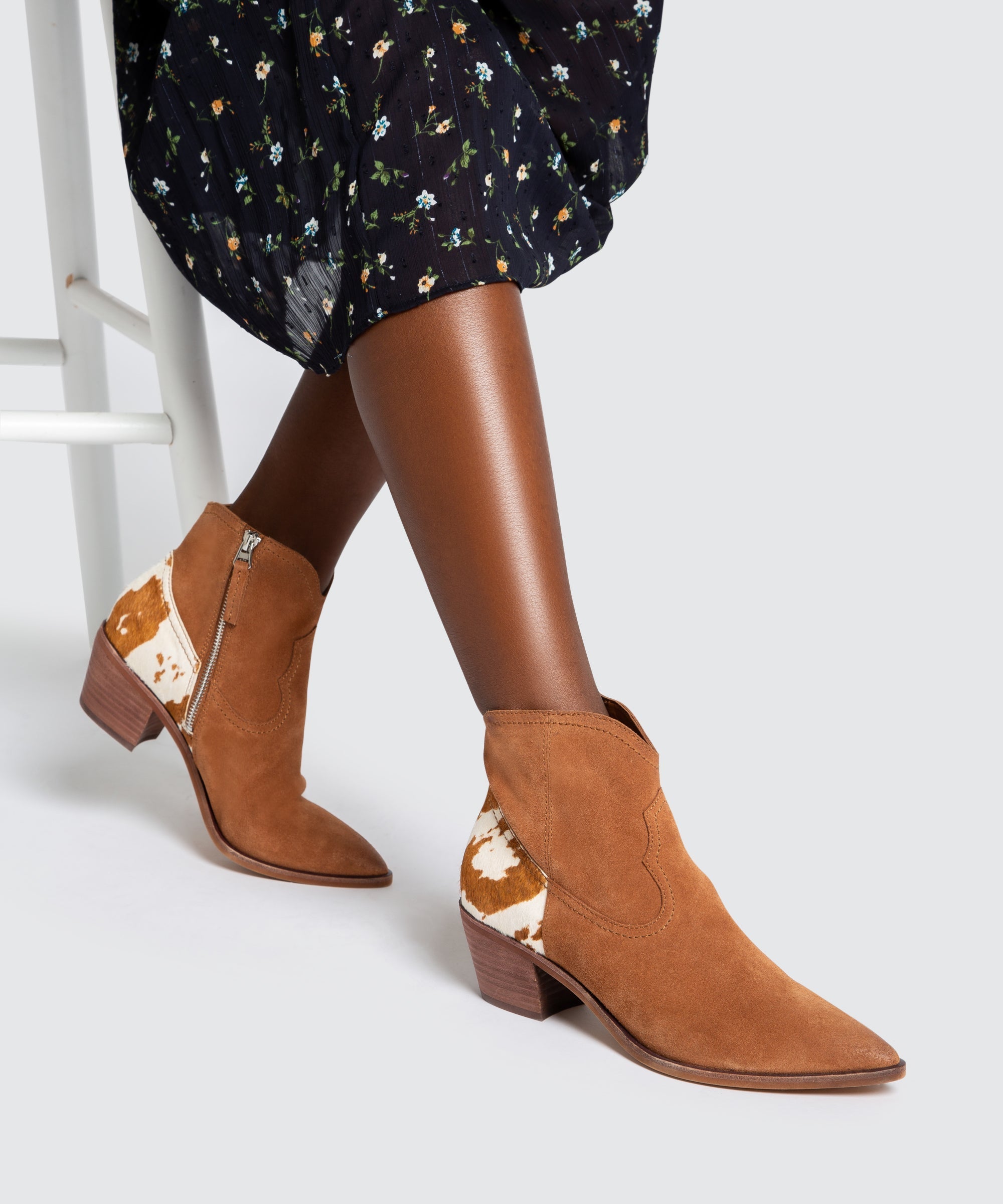 SENICA BOOTIES BROWN - re:vita