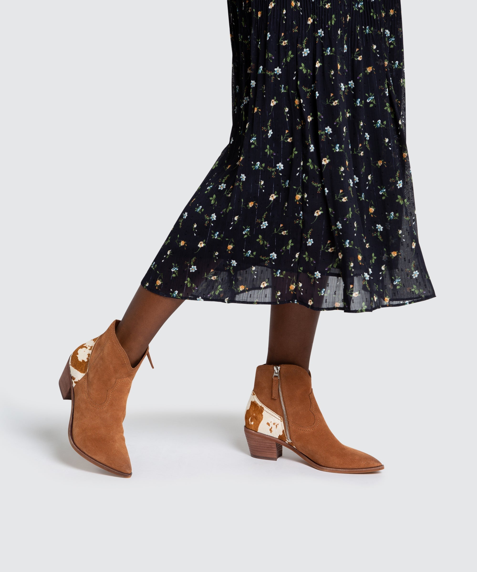 SENICA BOOTIES BROWN - re:vita