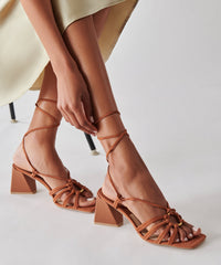 KASH SANDALS CEDAR NUBUCK - re:vita