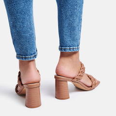 PAILY HEELS CARAMEL STELLA - re:vita