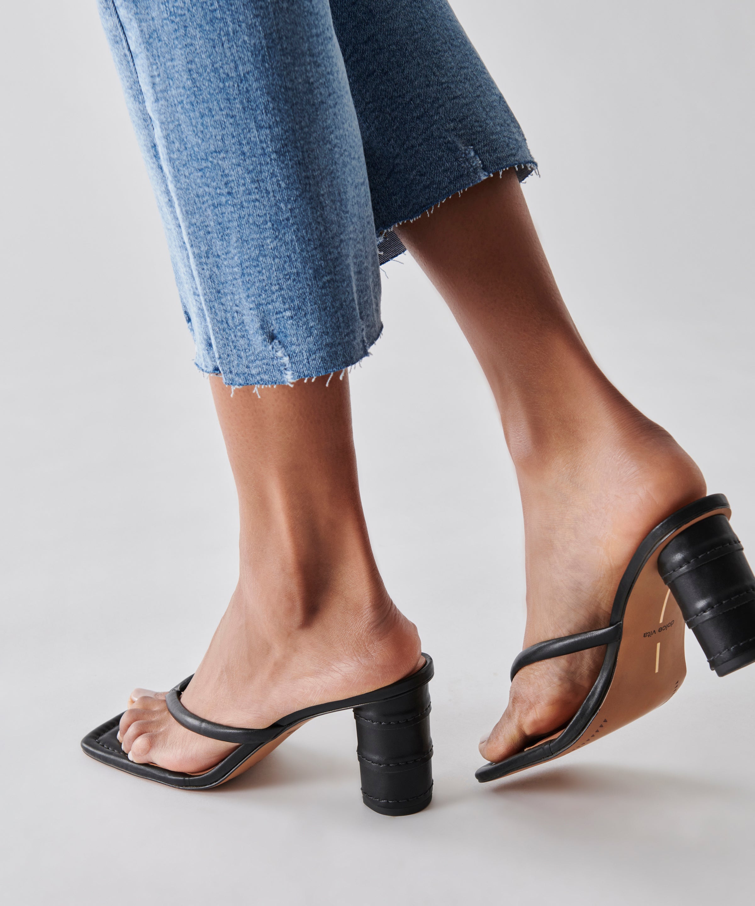 RHYE HEELS BLACK STELLA