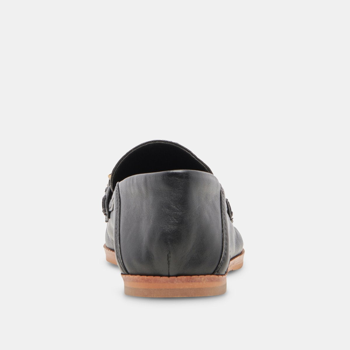 REIGN FLATS BLACK LEATHER - re:vita