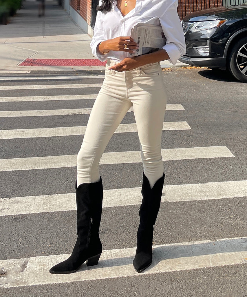 RAJ BOOTS ONYX SUEDE - re:vita